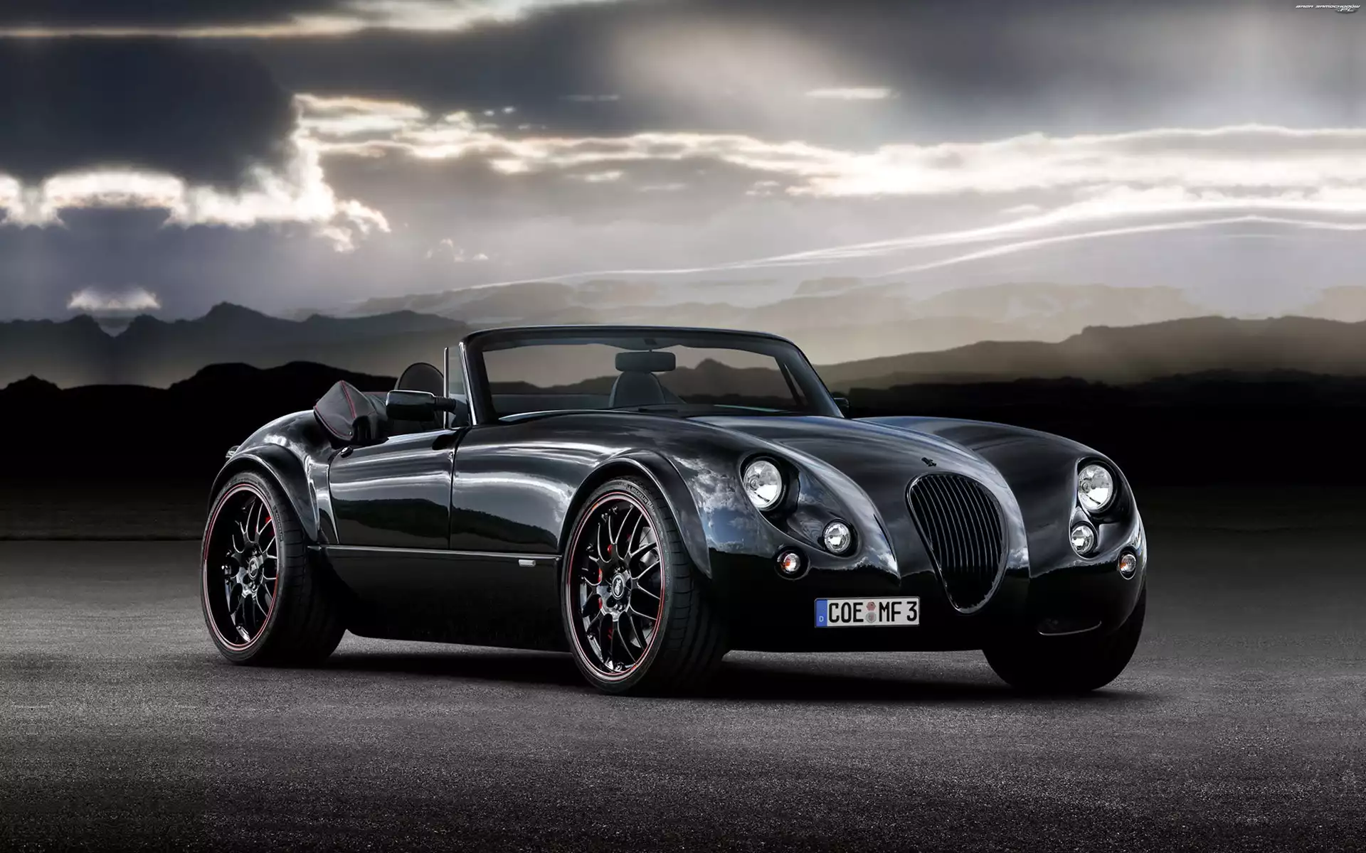 Metalik, Atrapa, Czarny, Wiesmann MF3