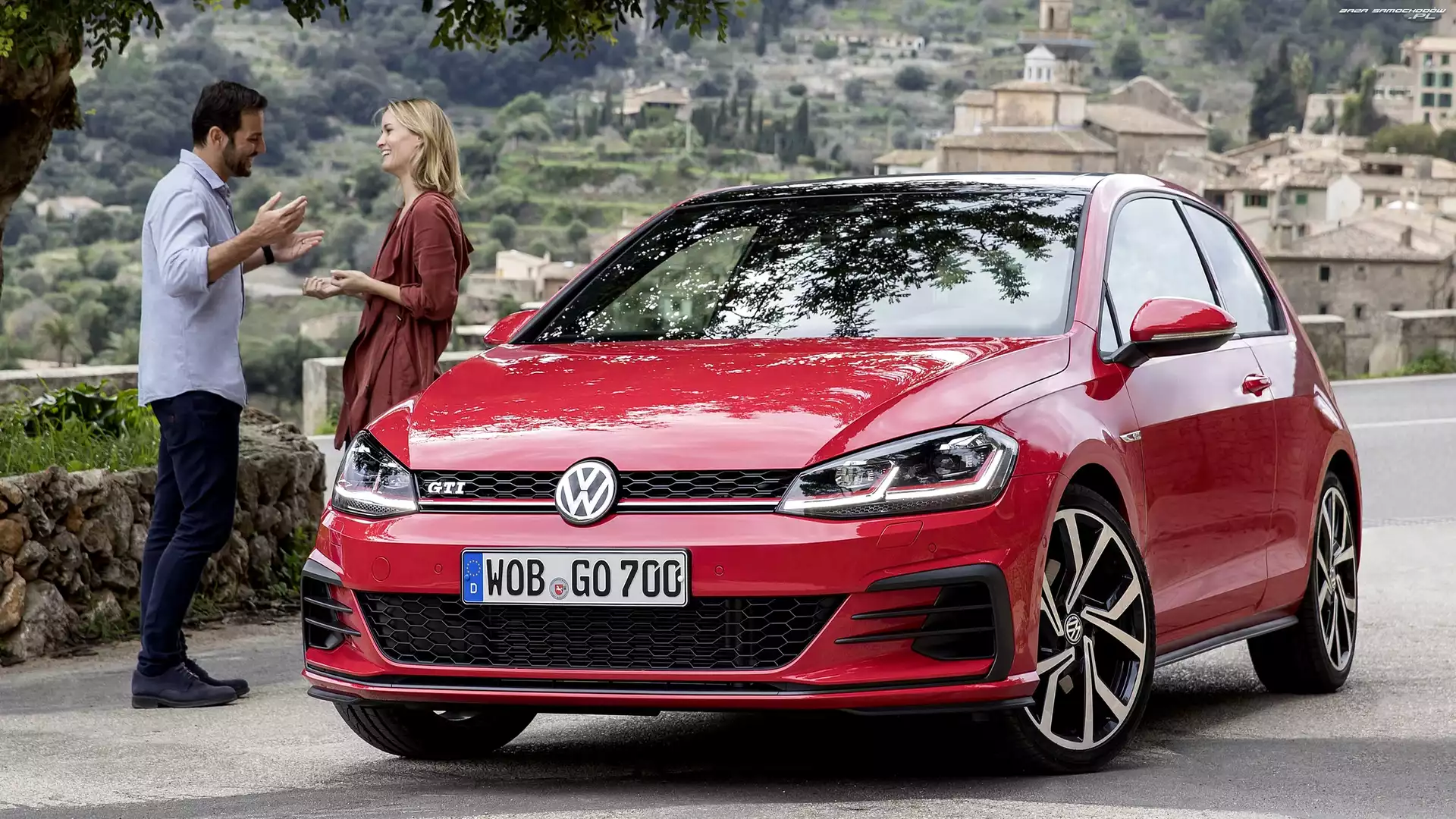 2017, Mężczyzna, Volkswagen Golf 7 GTI Performance, Kobieta