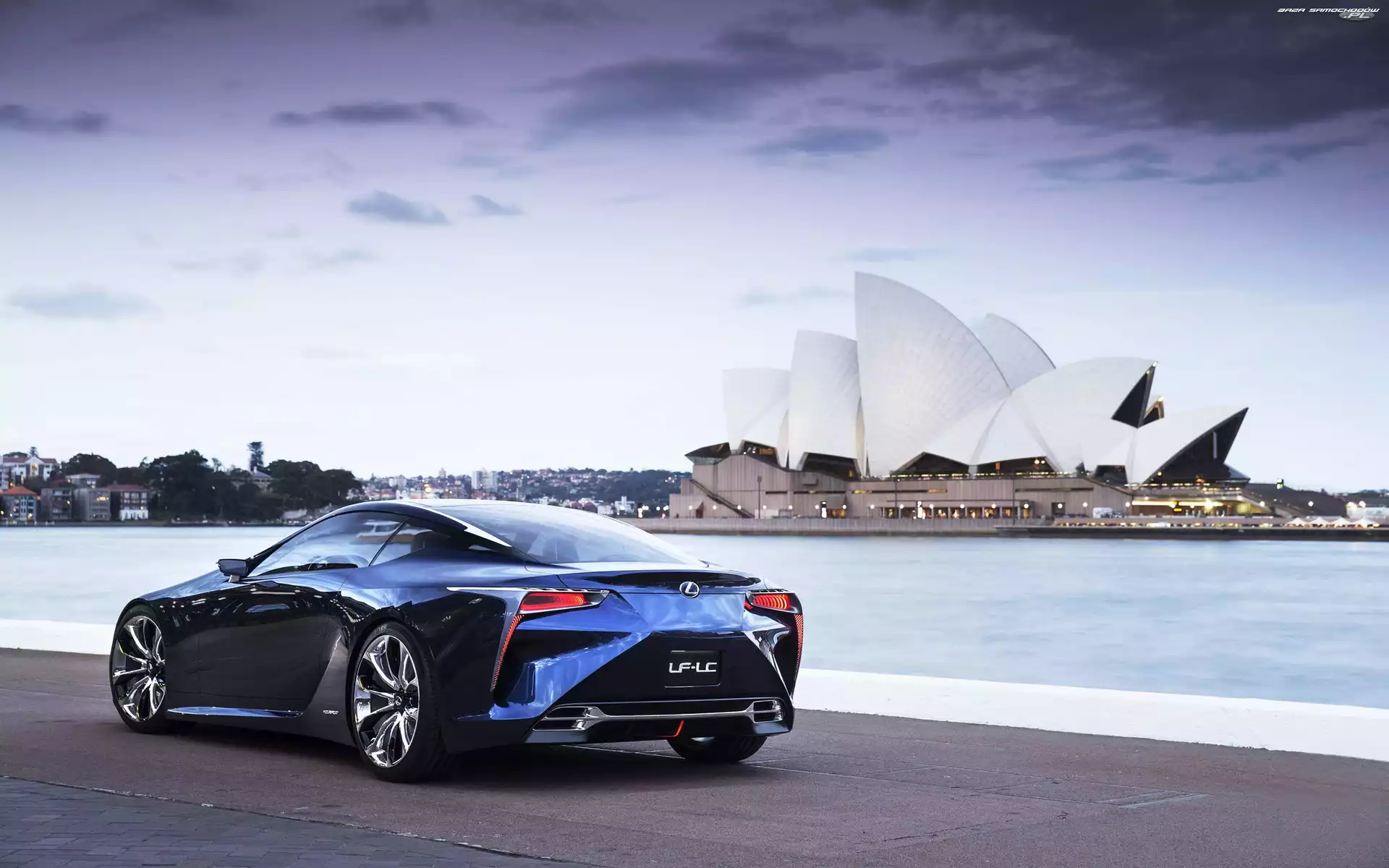 Sydney, Australia, Opera House, Koncepcyjny, Lexus LF-LC