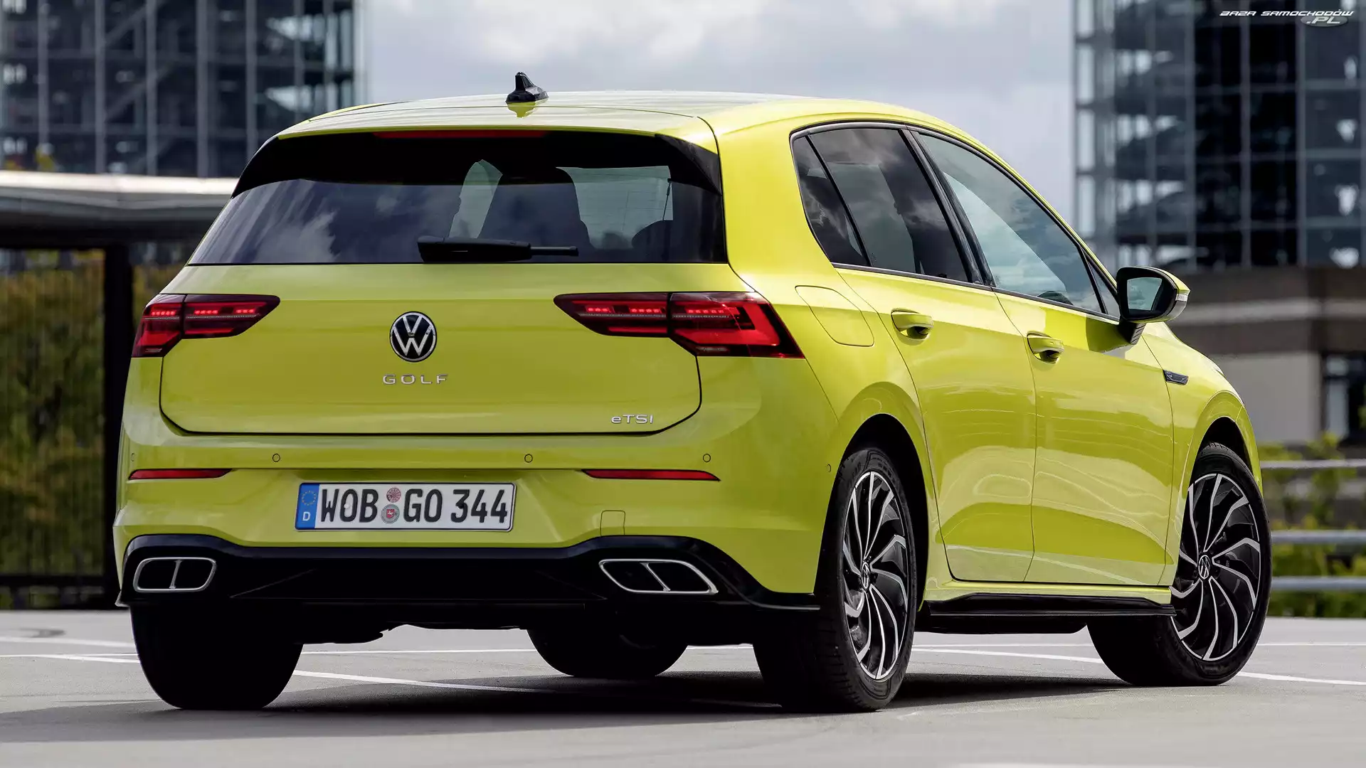 Tył, Volkswagen Golf Mild Hybrid R