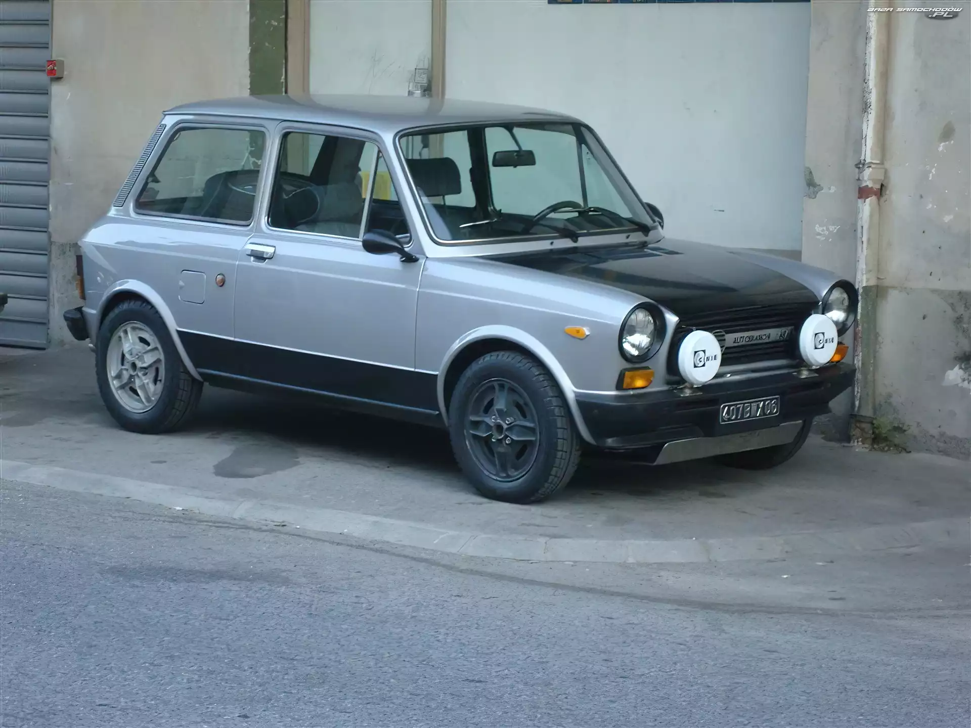 Miski, Osłona, Autobianchi A112, Srebrny, Koła