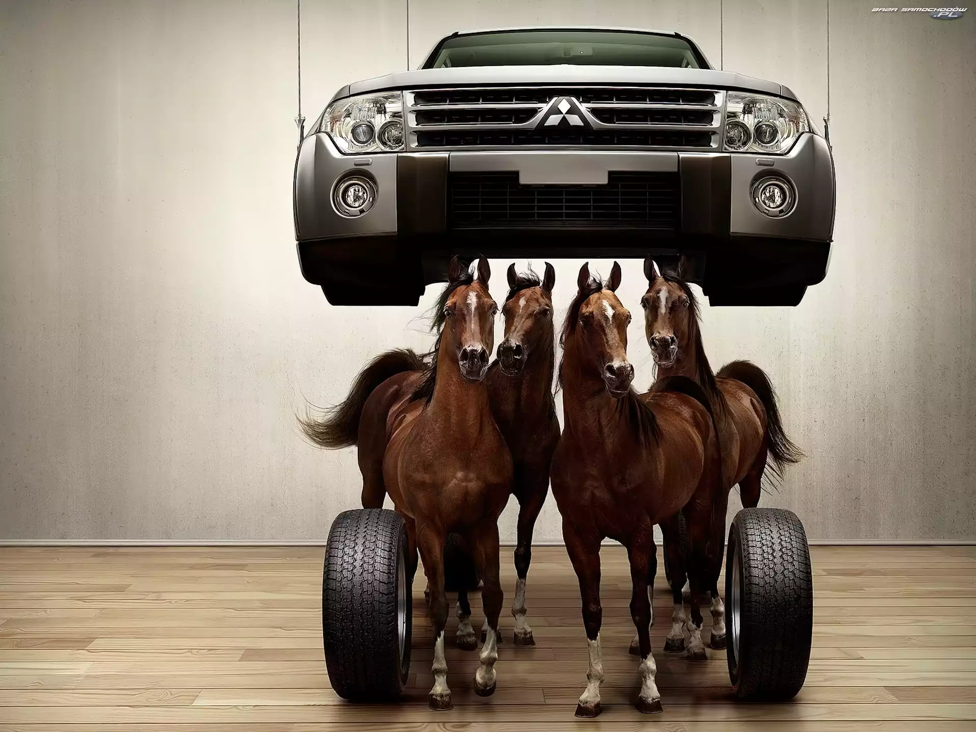 Mitsubishi Pajero, Konie