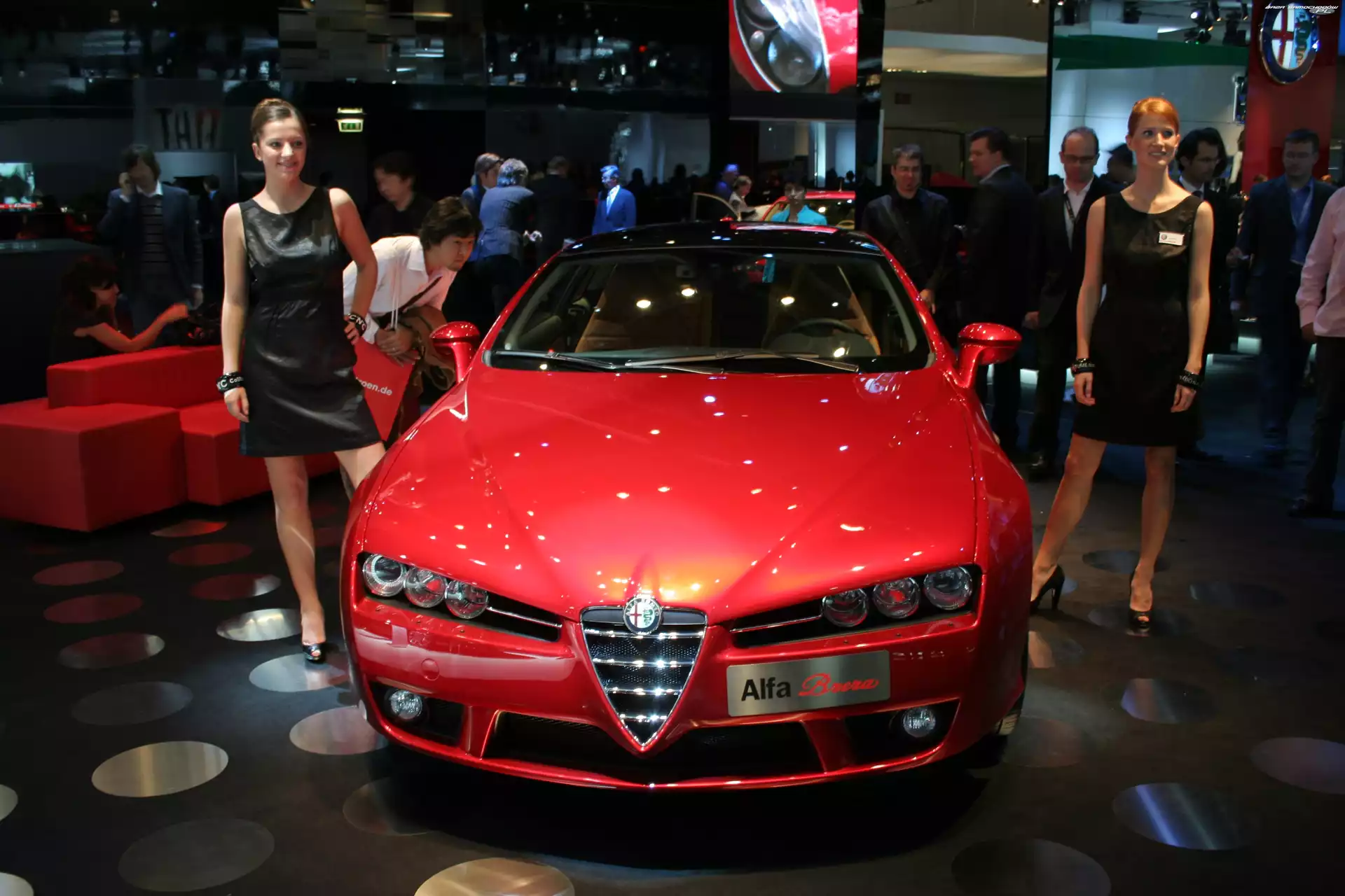 Modelki, Prezentacja, Alfa Romeo Brera