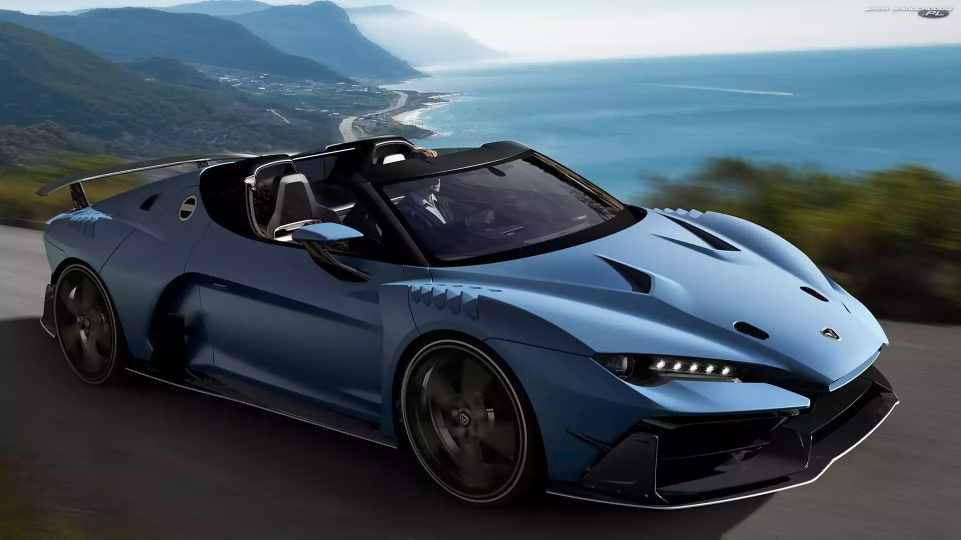 2018, Morze, Italdesign Giugiaro Zerouno Duerta, Góry