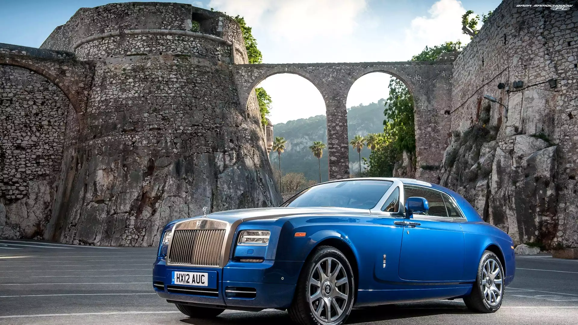 Mury, Niebieski, Rolls=Royce Phantom Coupe