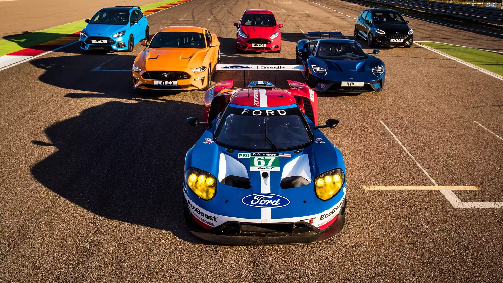 Ford GT, Sześć, Ford Focus, Ford Fiesta, Samochodów, Ford Mustang