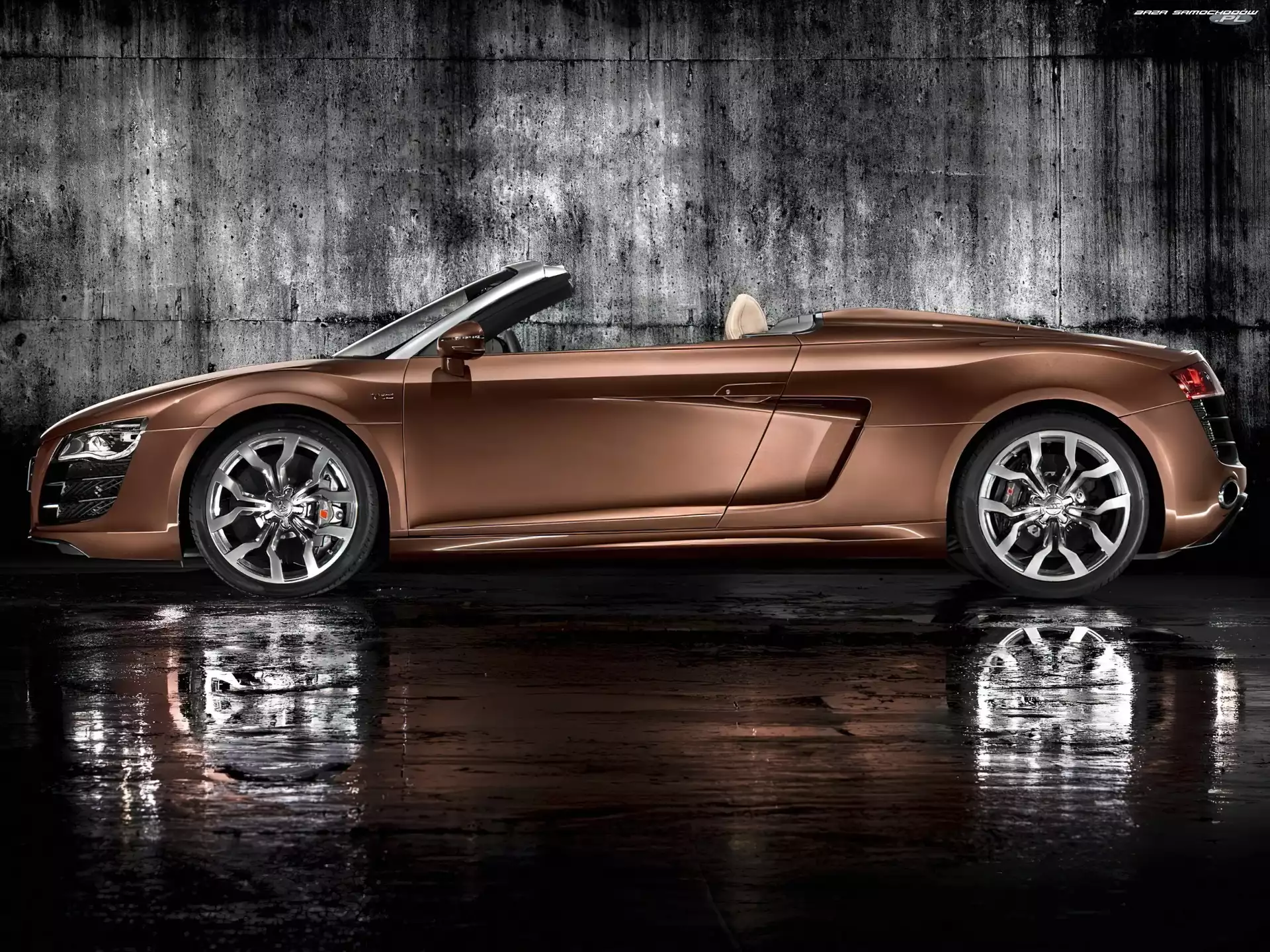 Nadwozia, Audi R8 Spyder, Linia