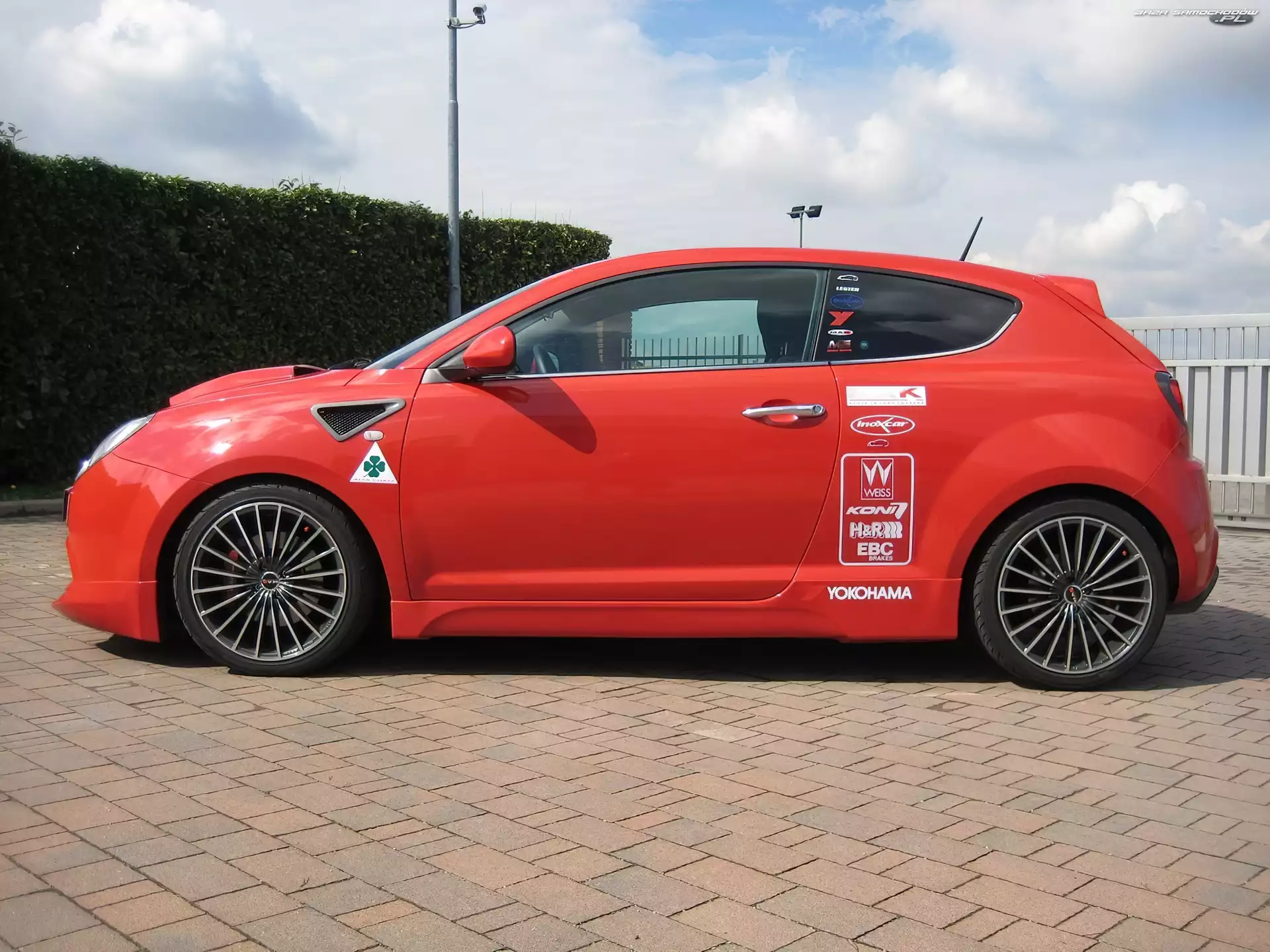 Naklejki, Alfa Romeo MiTo, Alufelgi