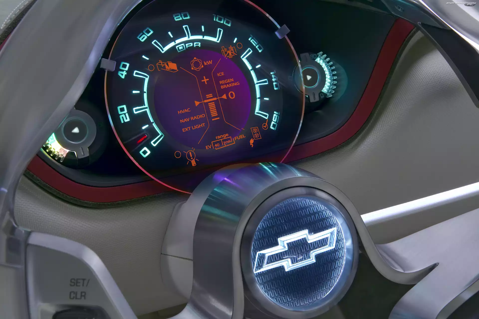 Naładowania, Chevrolet Volt, Wskaźniki