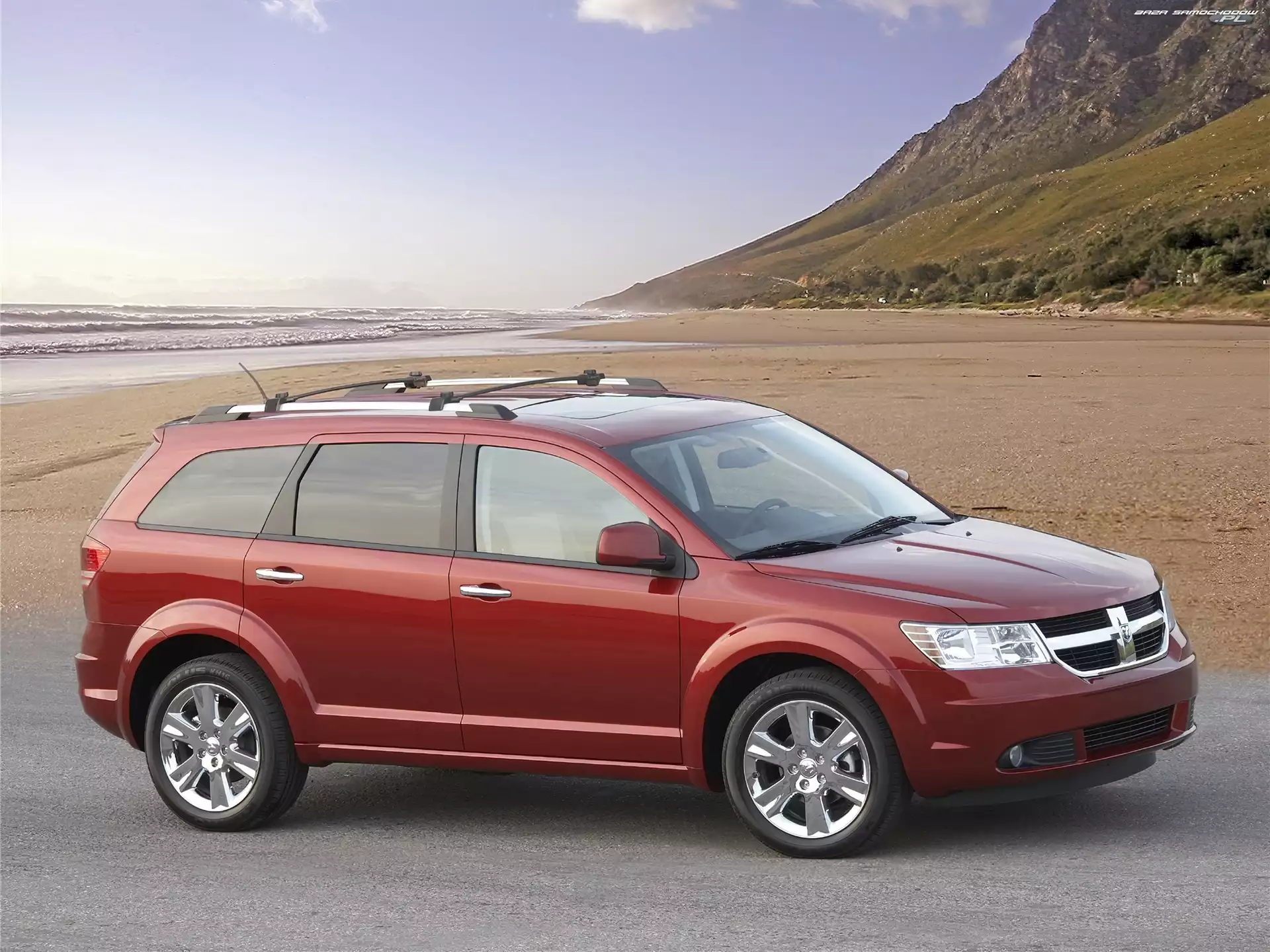 Napęd, Plaża, Dodge Journey, 4x4