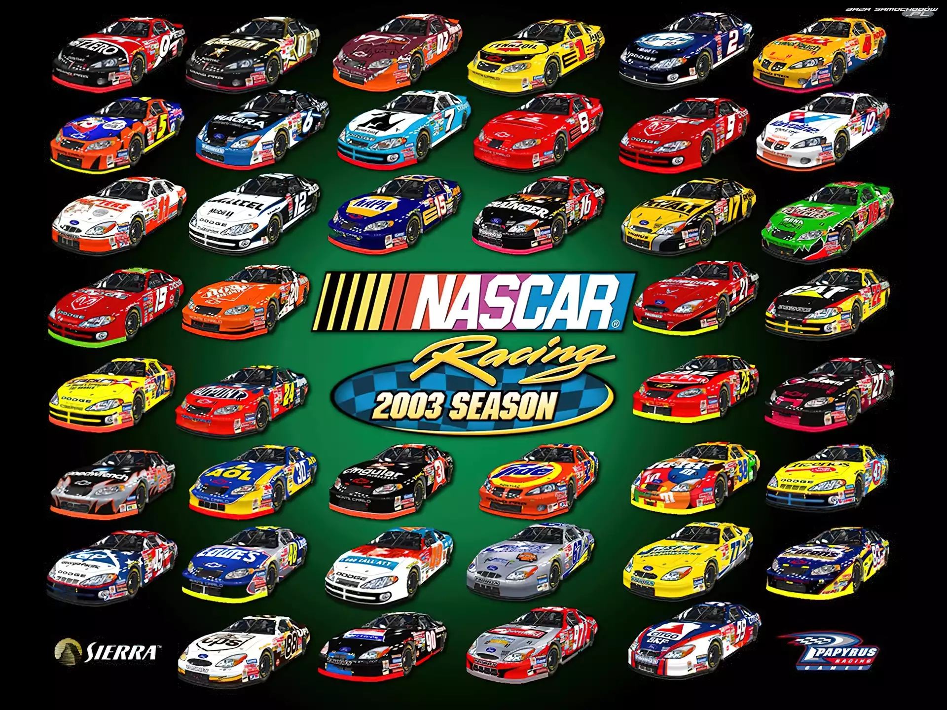 Samochody, Nascar, 2003