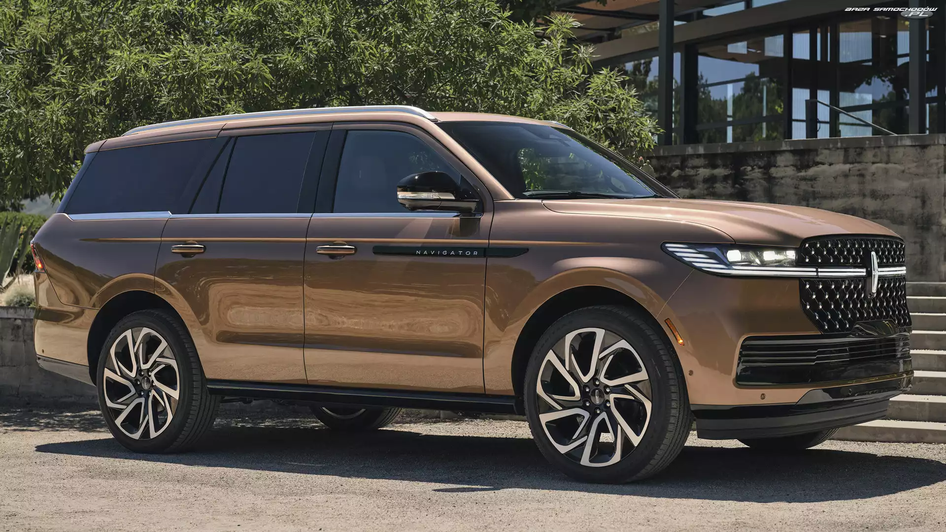 Lincoln, Navigator, Metaliczny kolor, Suv