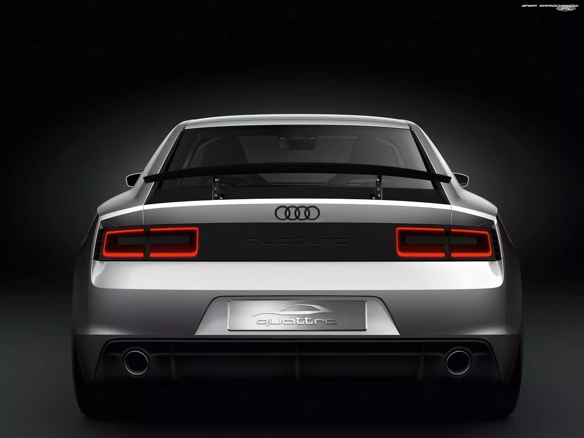 Neonowe, Audi Quattro, Lampy