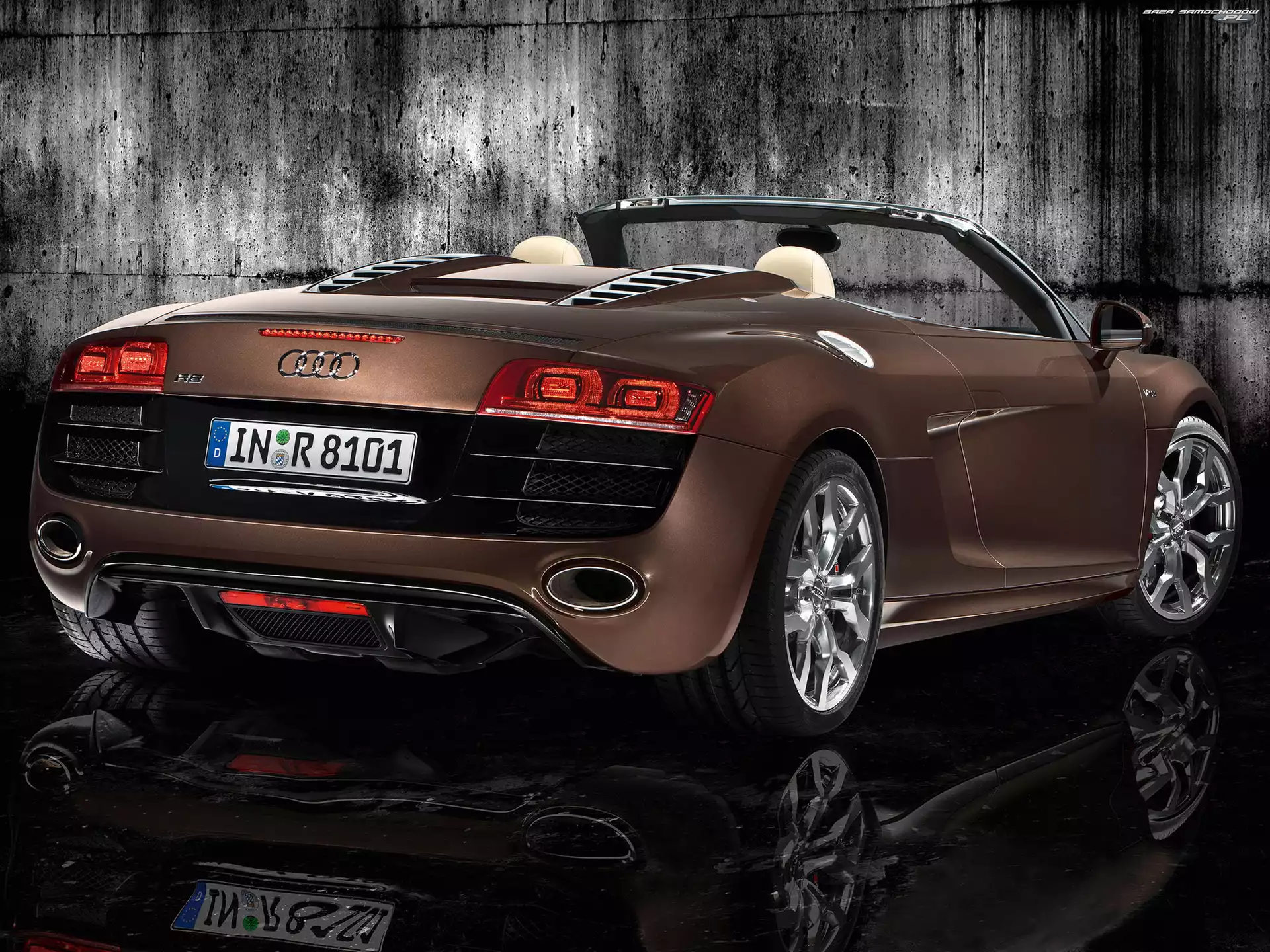Neonowe, Audi R8 Spyder, Lampy