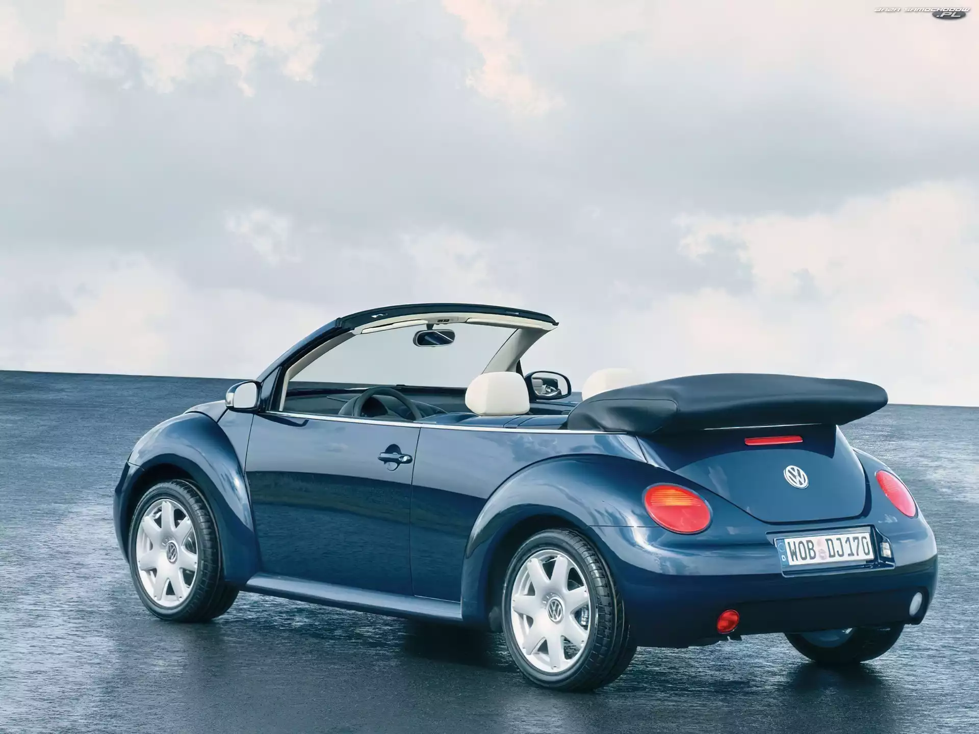 New Beetle, Niebieskie Cabrio