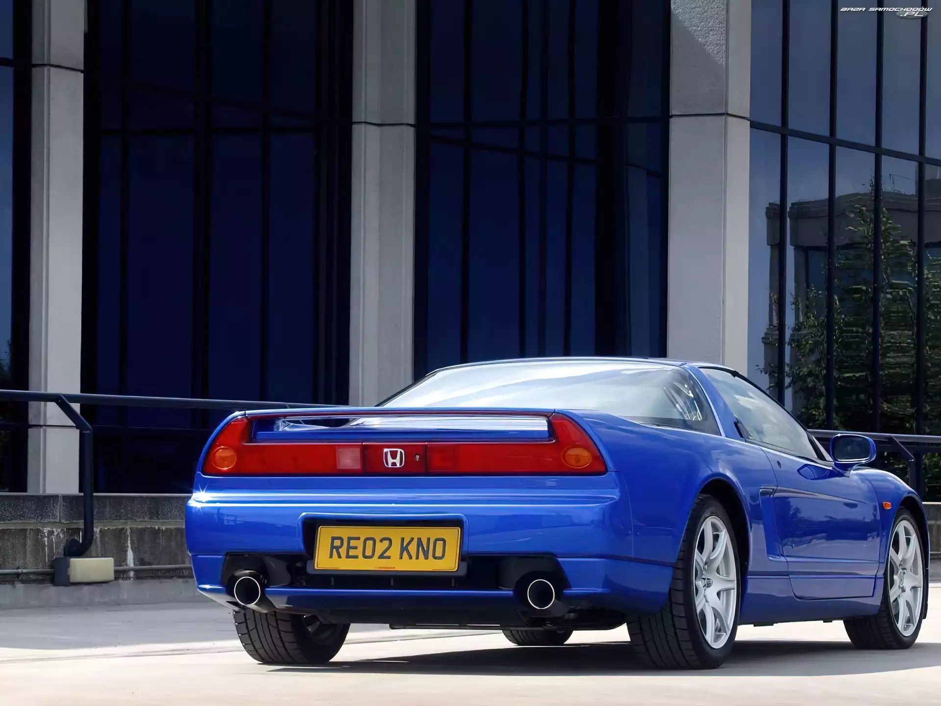 NSX, Niebieska, Honda