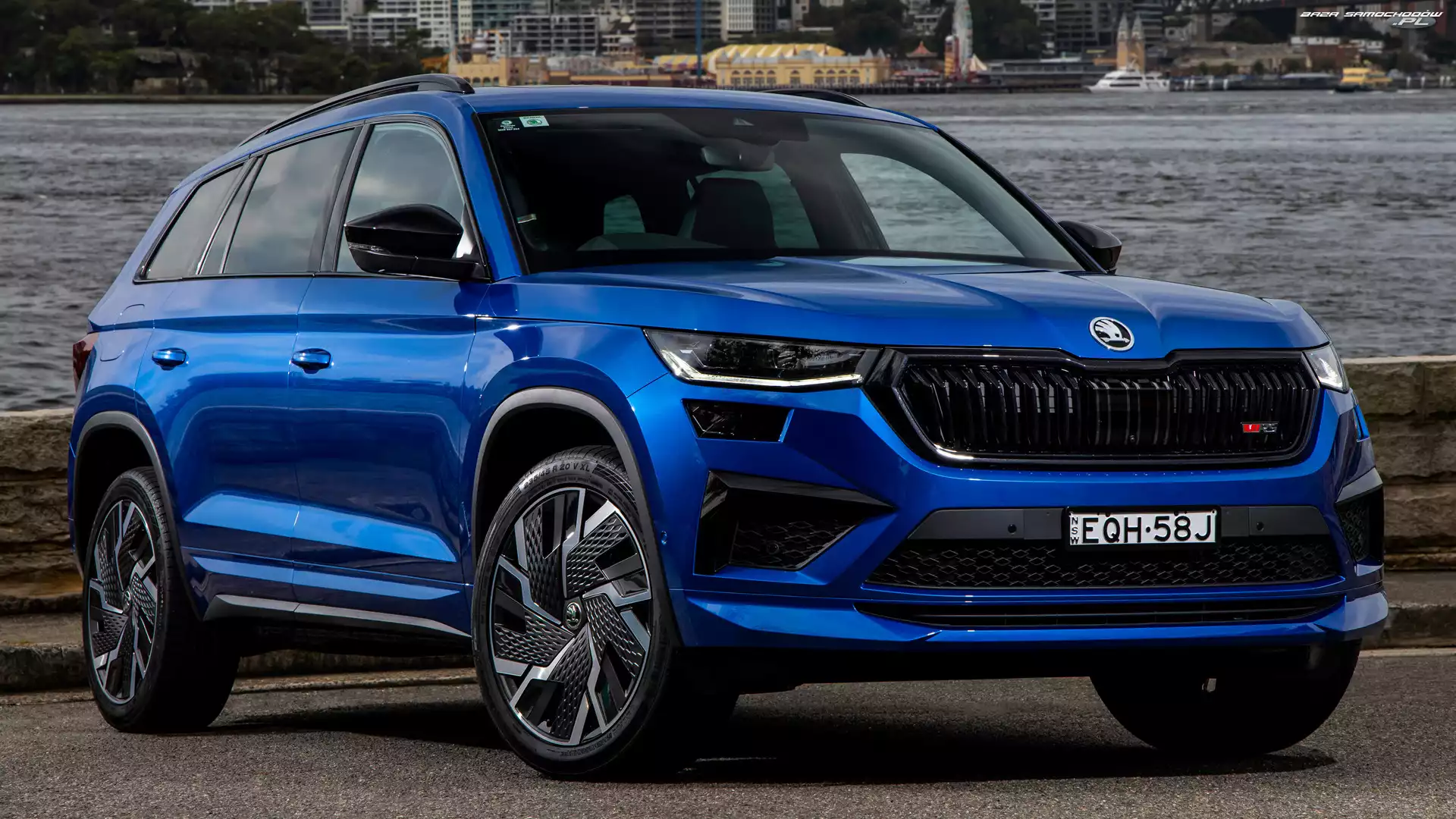 Skoda Kodiaq RS, Niebieska