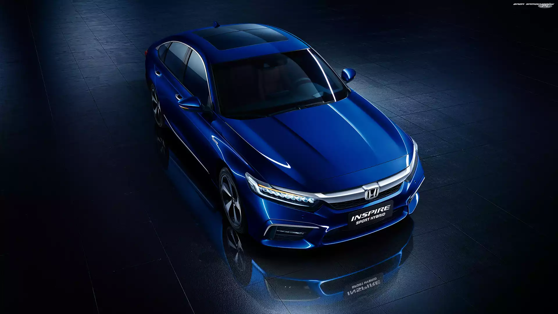 Niebieska, Honda Inspire Sport, Hybrid