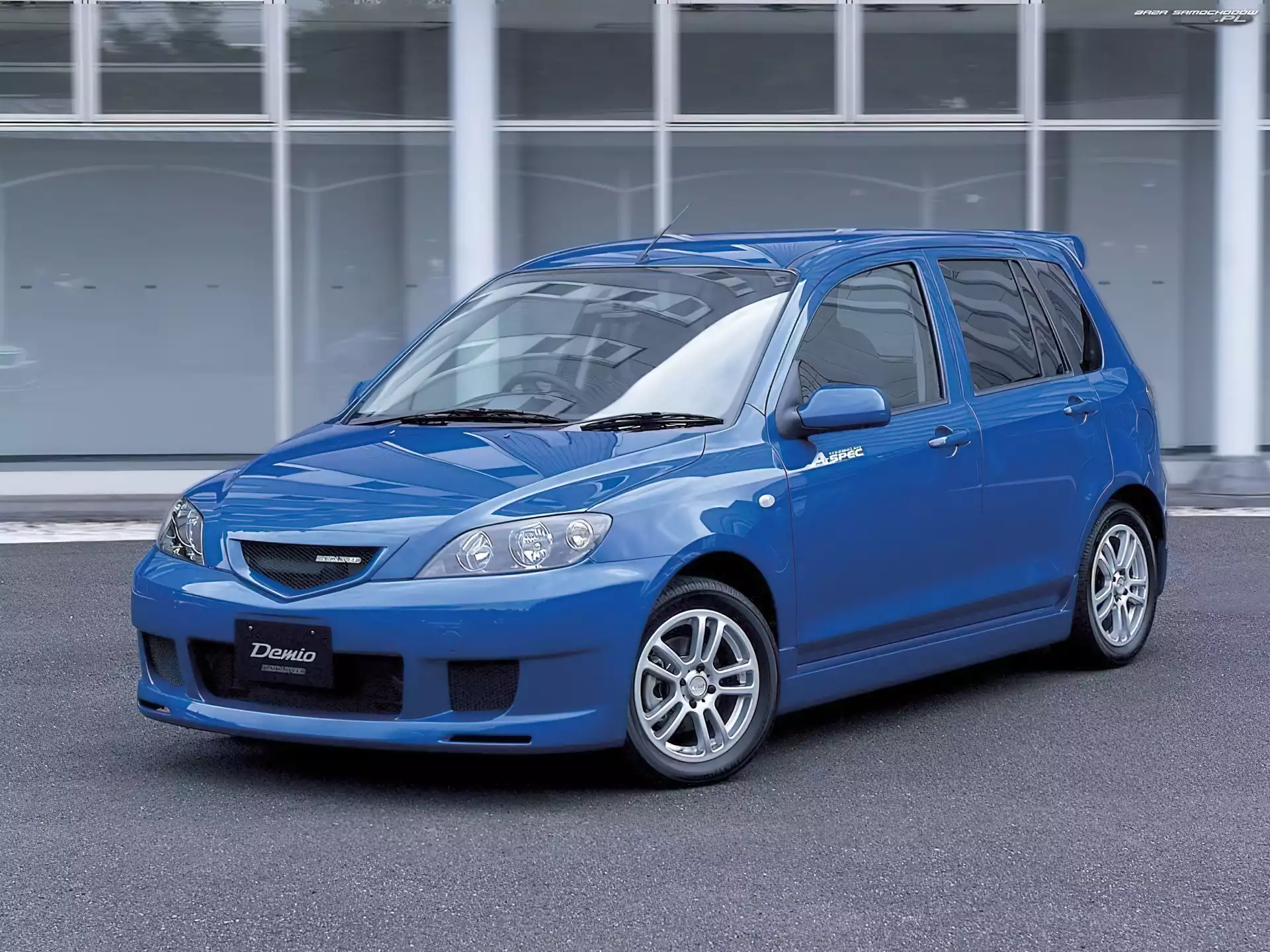 Sport, Niebieska, Mazda