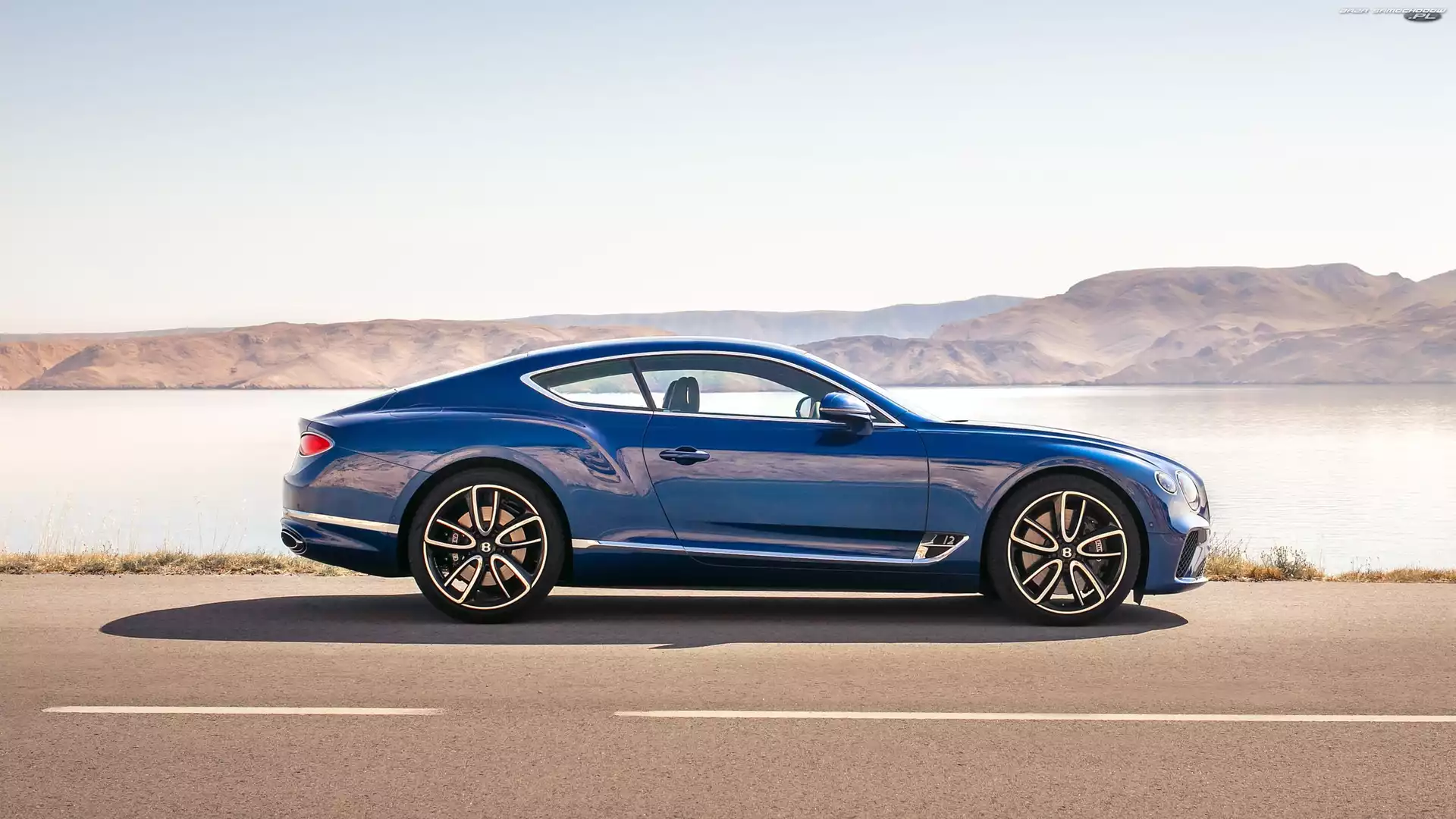 2018, Niebieski, Bentley Continental GT Coupé