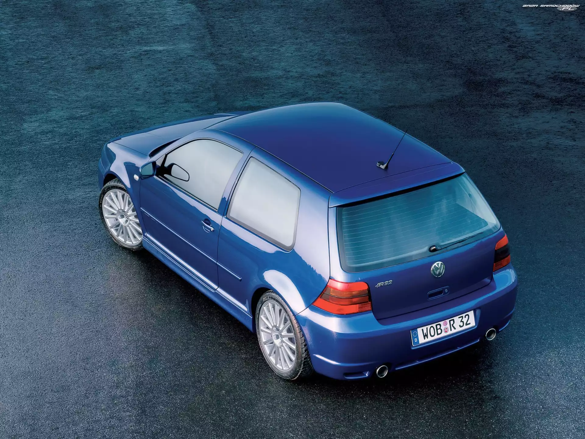 Niebieski, Golf 4, R32