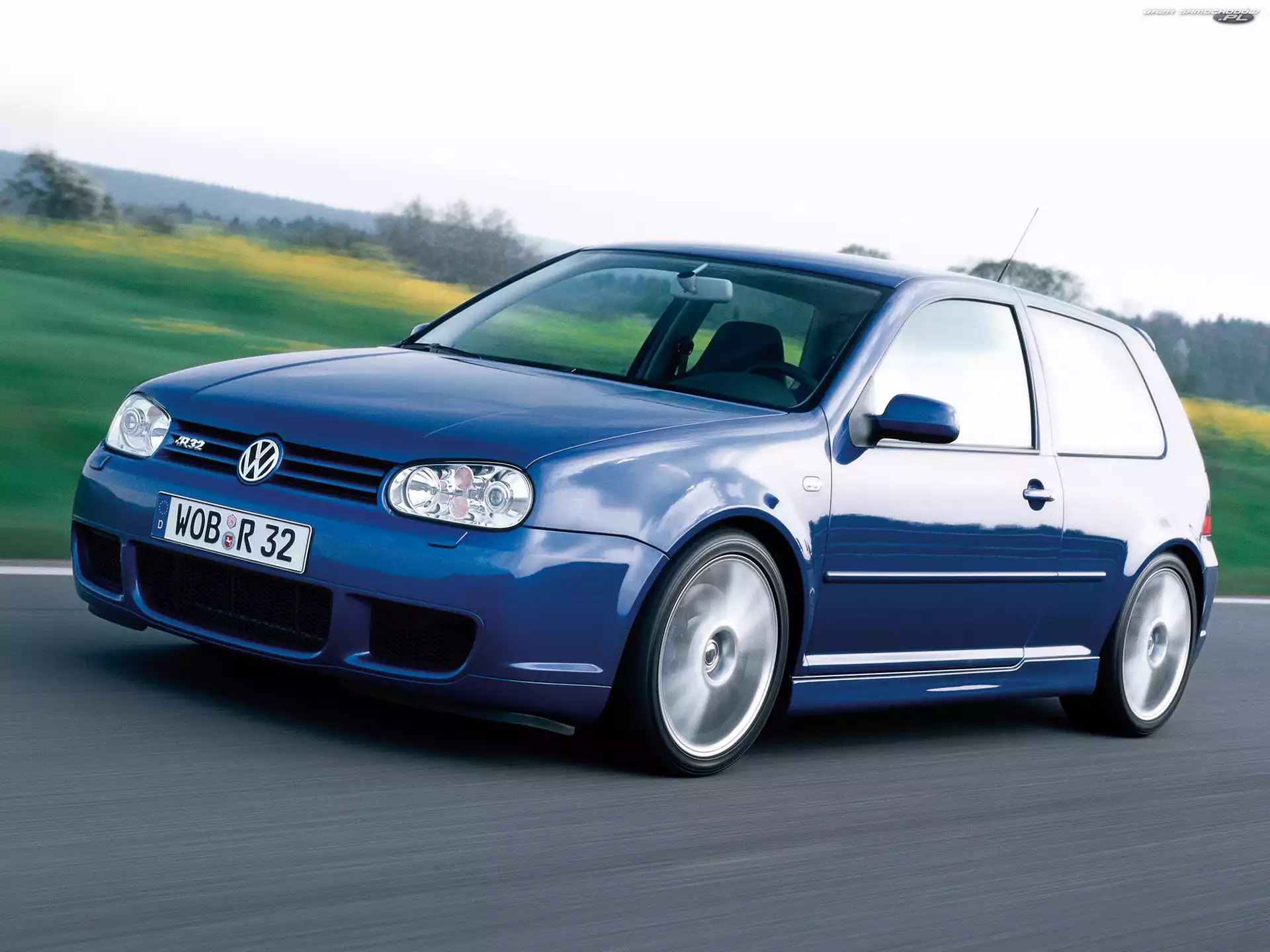 Niebieski, Golf 4, R32
