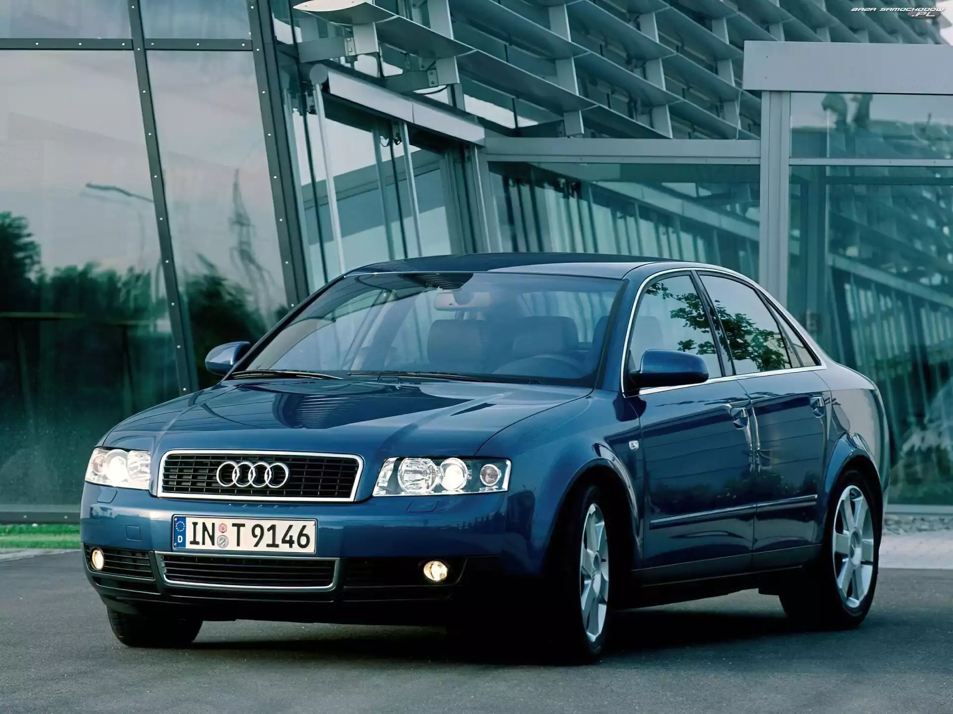 Niebieski, Audi A4, B6