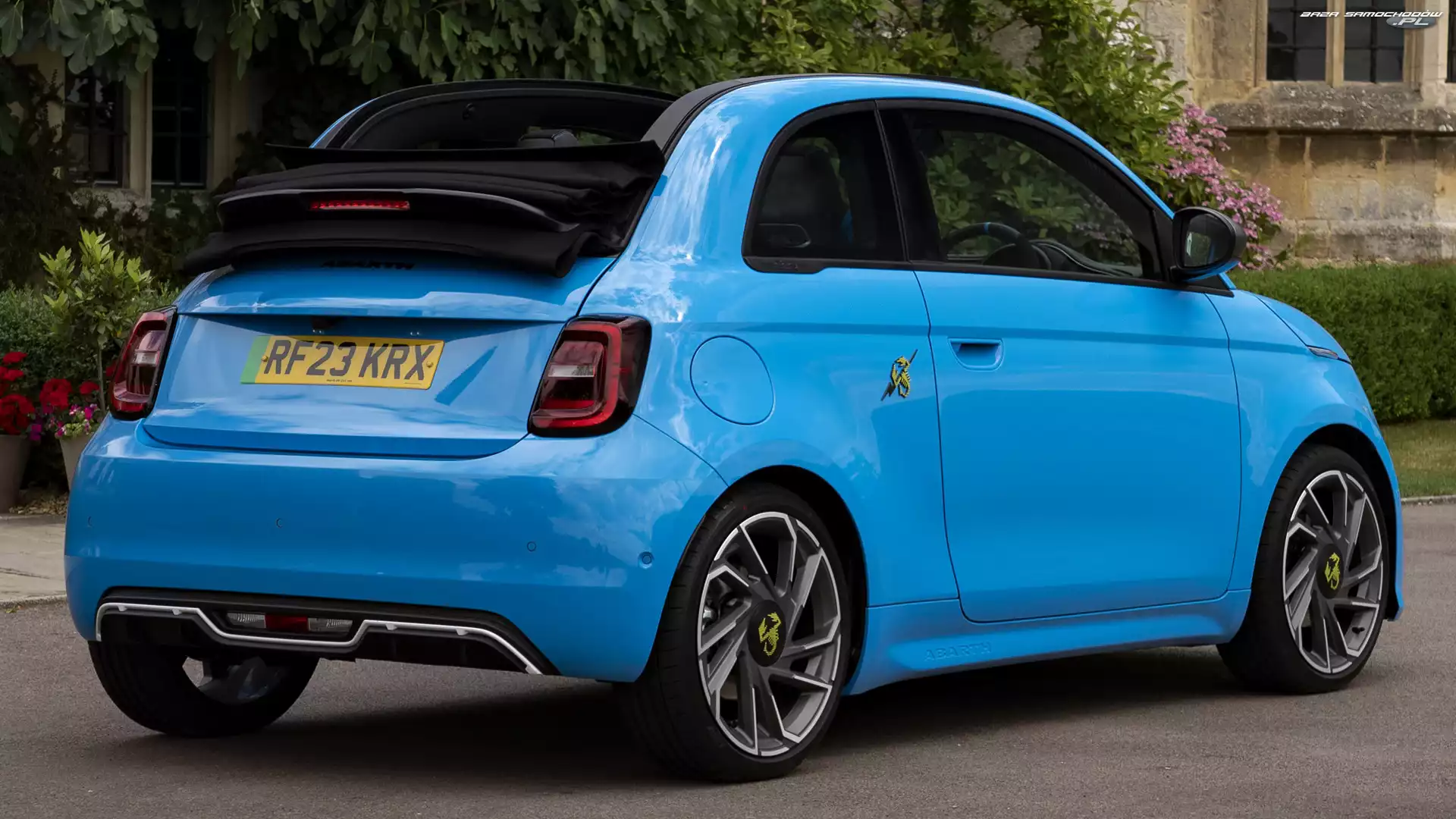 Abarth 500E Turismo, Niebieski