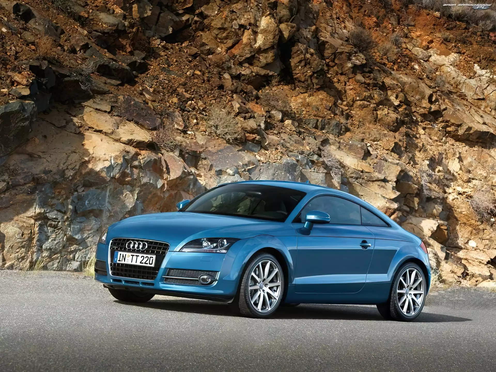 Audi TT, Niebieski Metalik