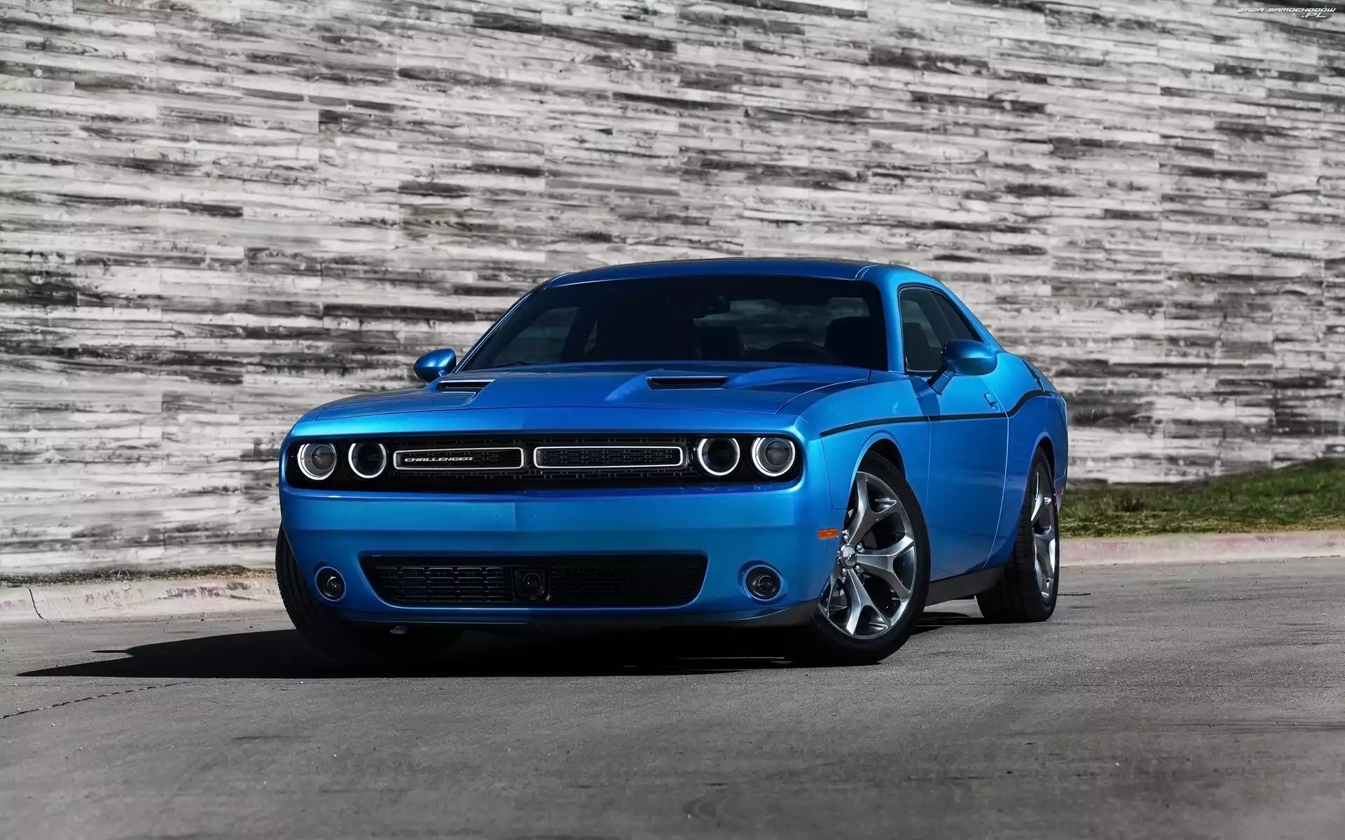 Challenger, Niebieski, Dodge