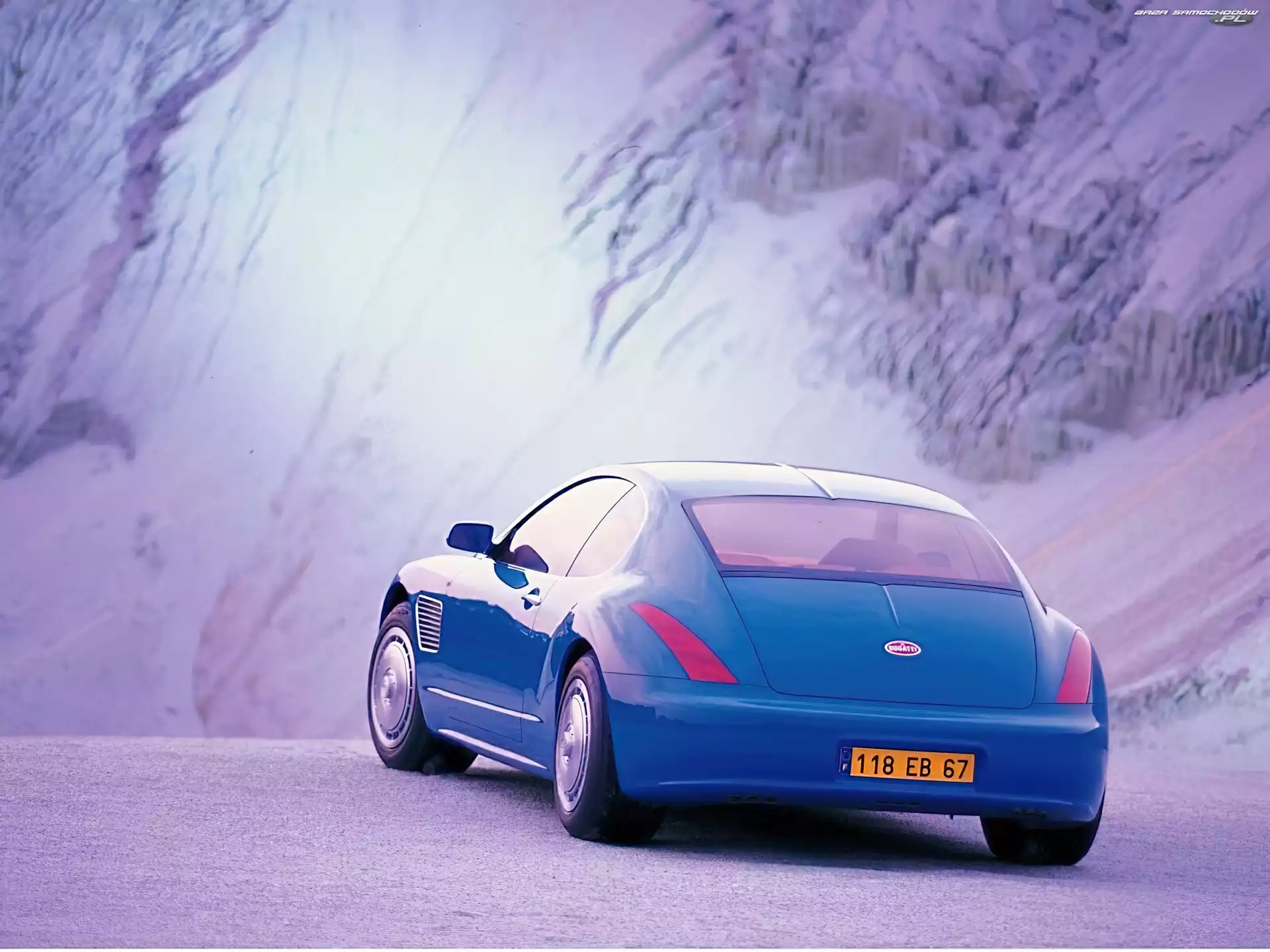 Bugatti EB 118, Niebieski
