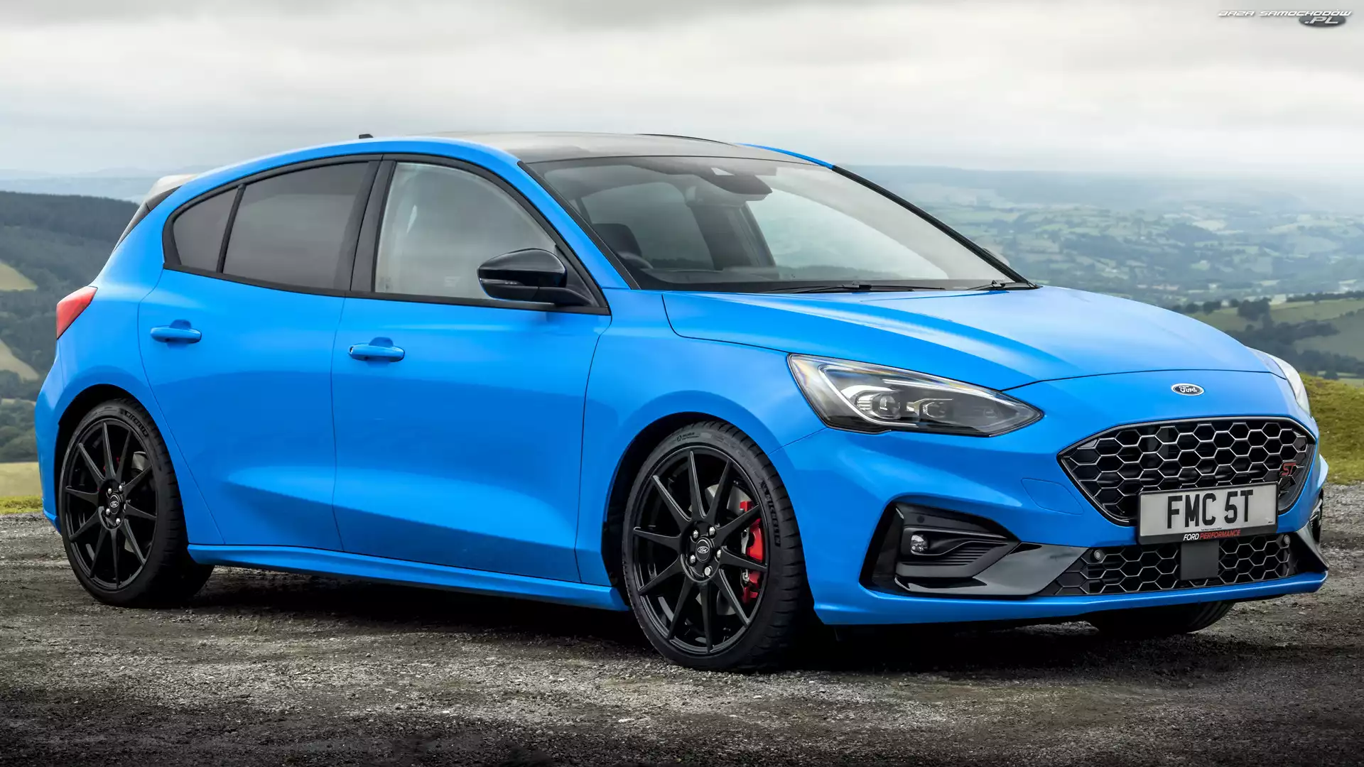 2021, Niebieski, Ford Focus ST