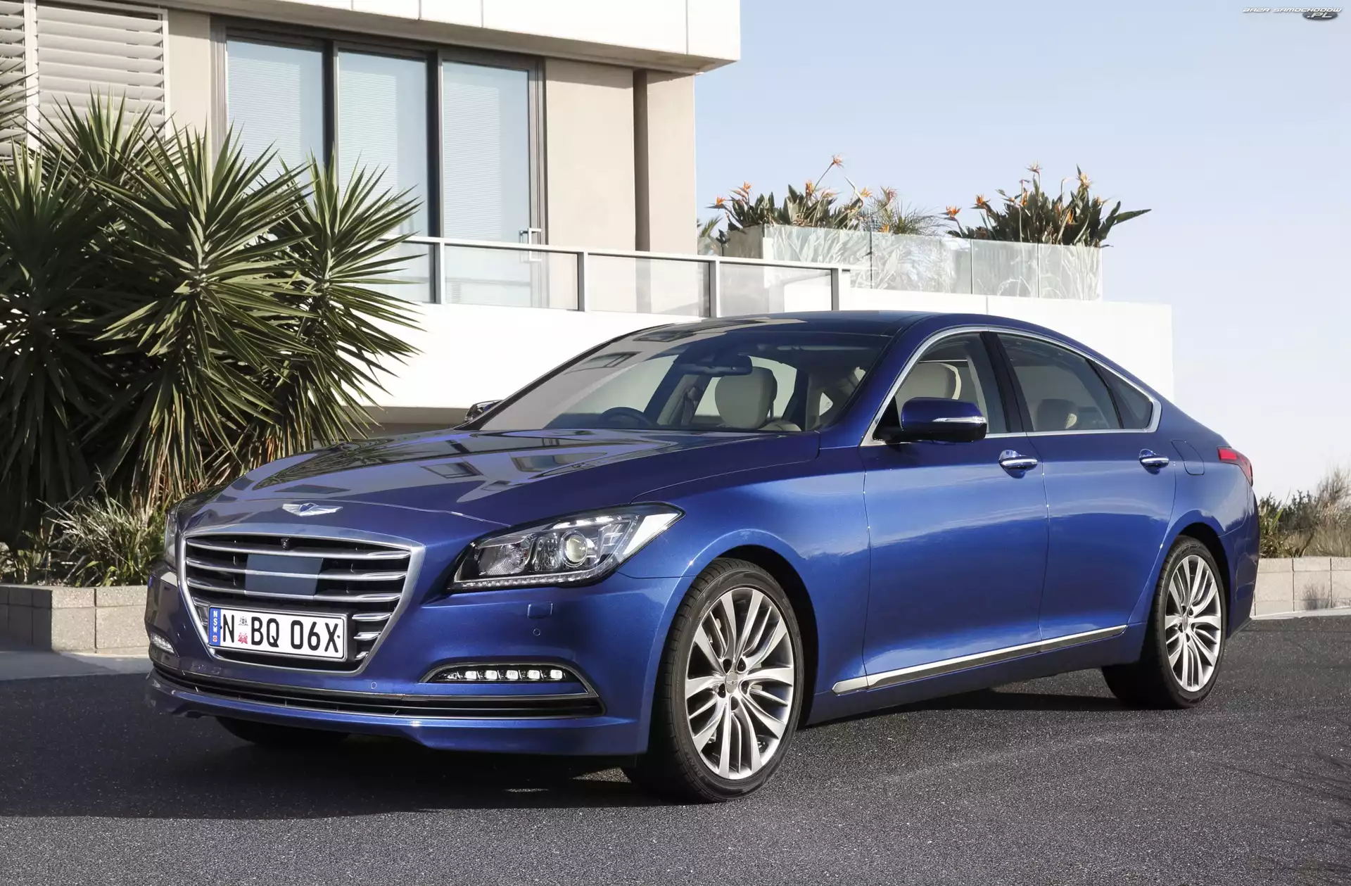 Niebieski, Hyundai Genesis II
