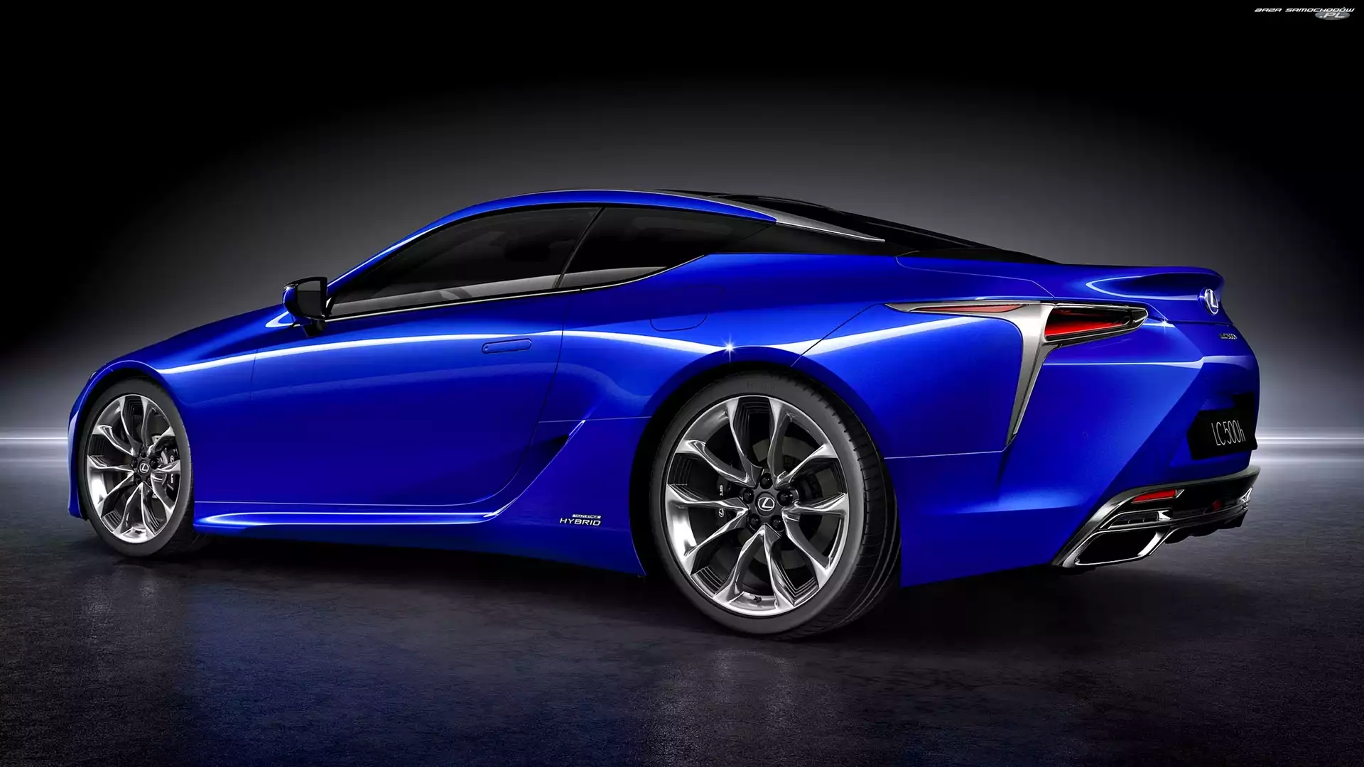 Niebieski, Lexus LC 500h