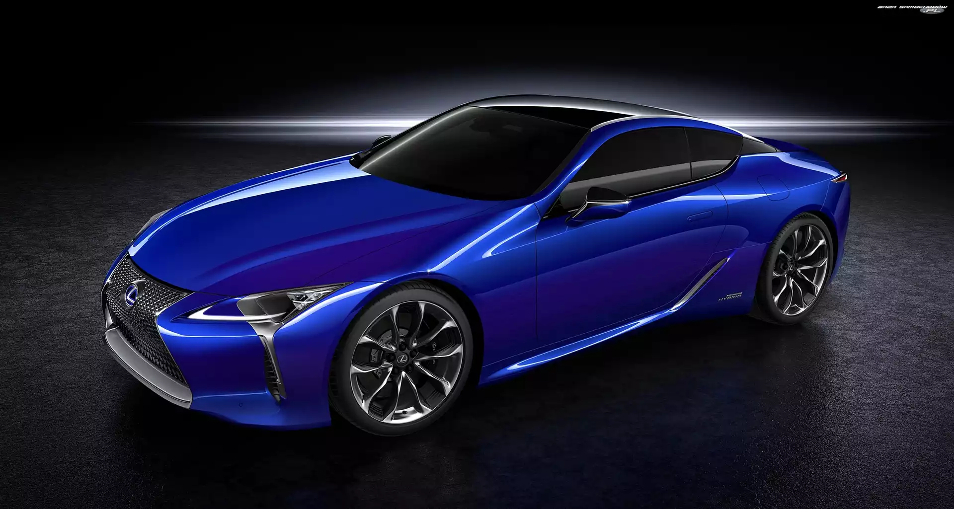 LC500, Niebieski, Lexus