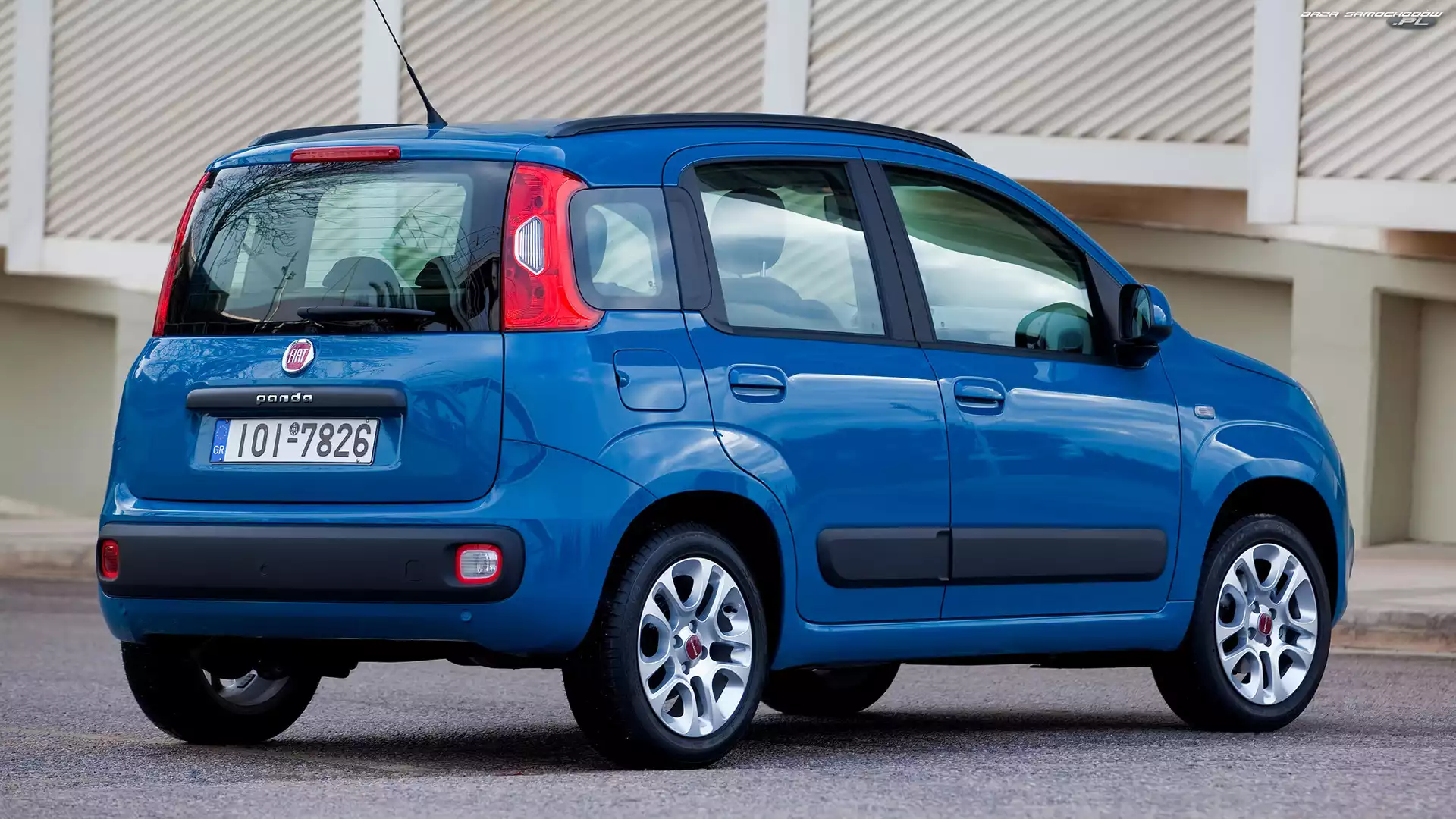 Niebieski, Fiat Panda