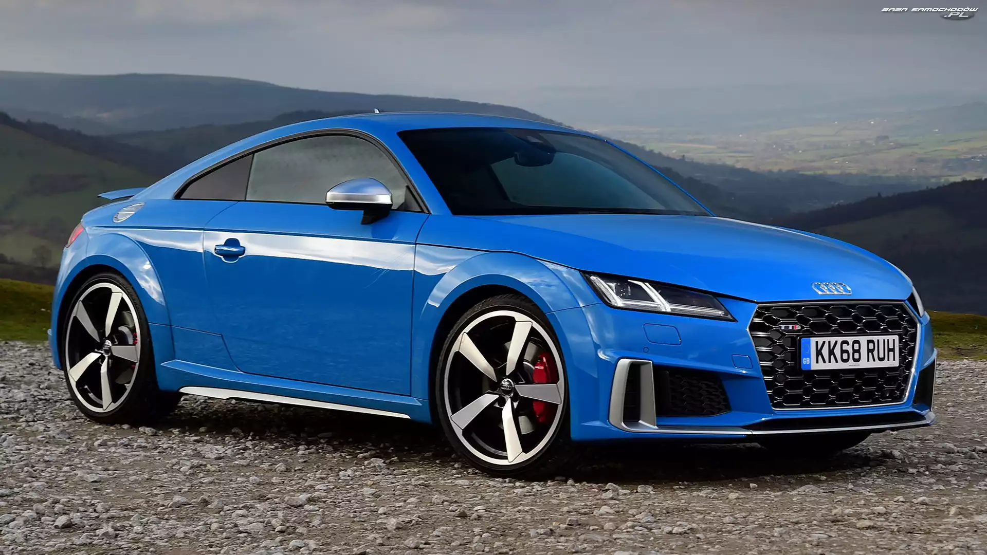 Audi TTS Coupe, Niebieskie