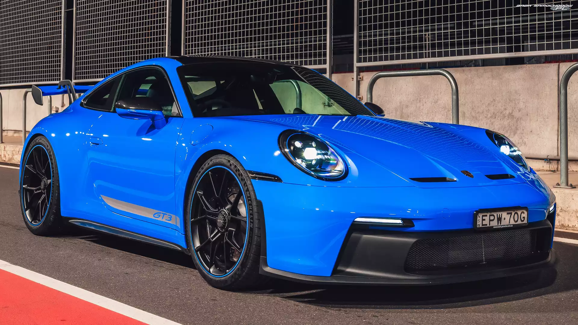 Porsche 911 GT3, Niebieskie