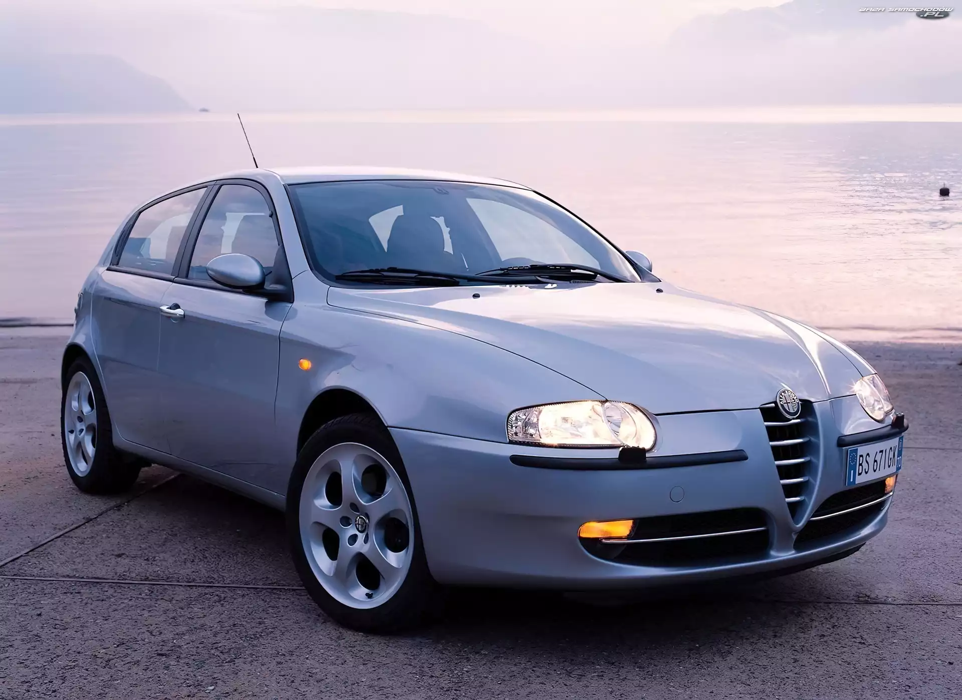 Alfa Romeo 147, Niebieskie
