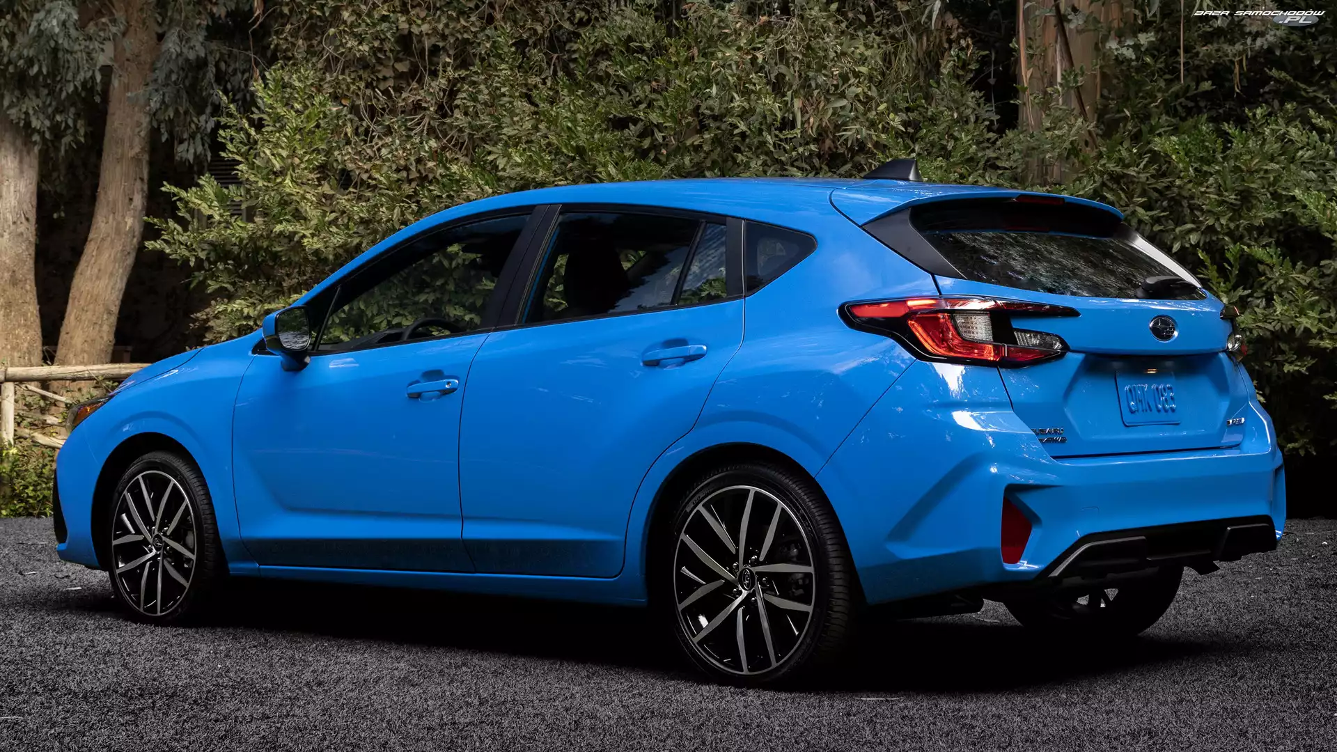 Subaru Impreza Sport, Niebieskie