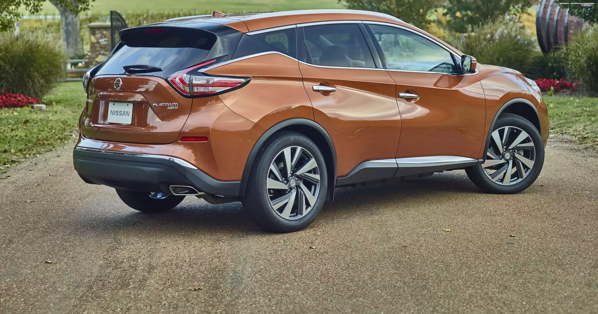 Tył, Nissan, Murano