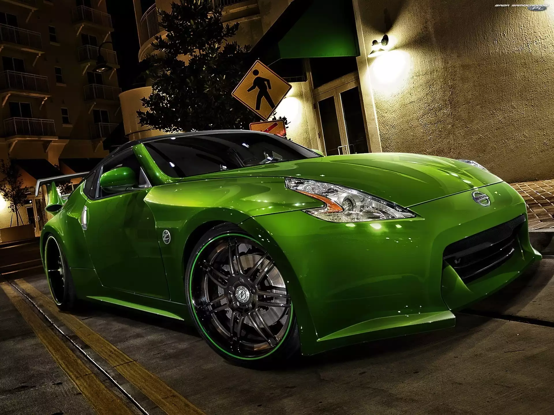 Nissan 370Z, Zielony