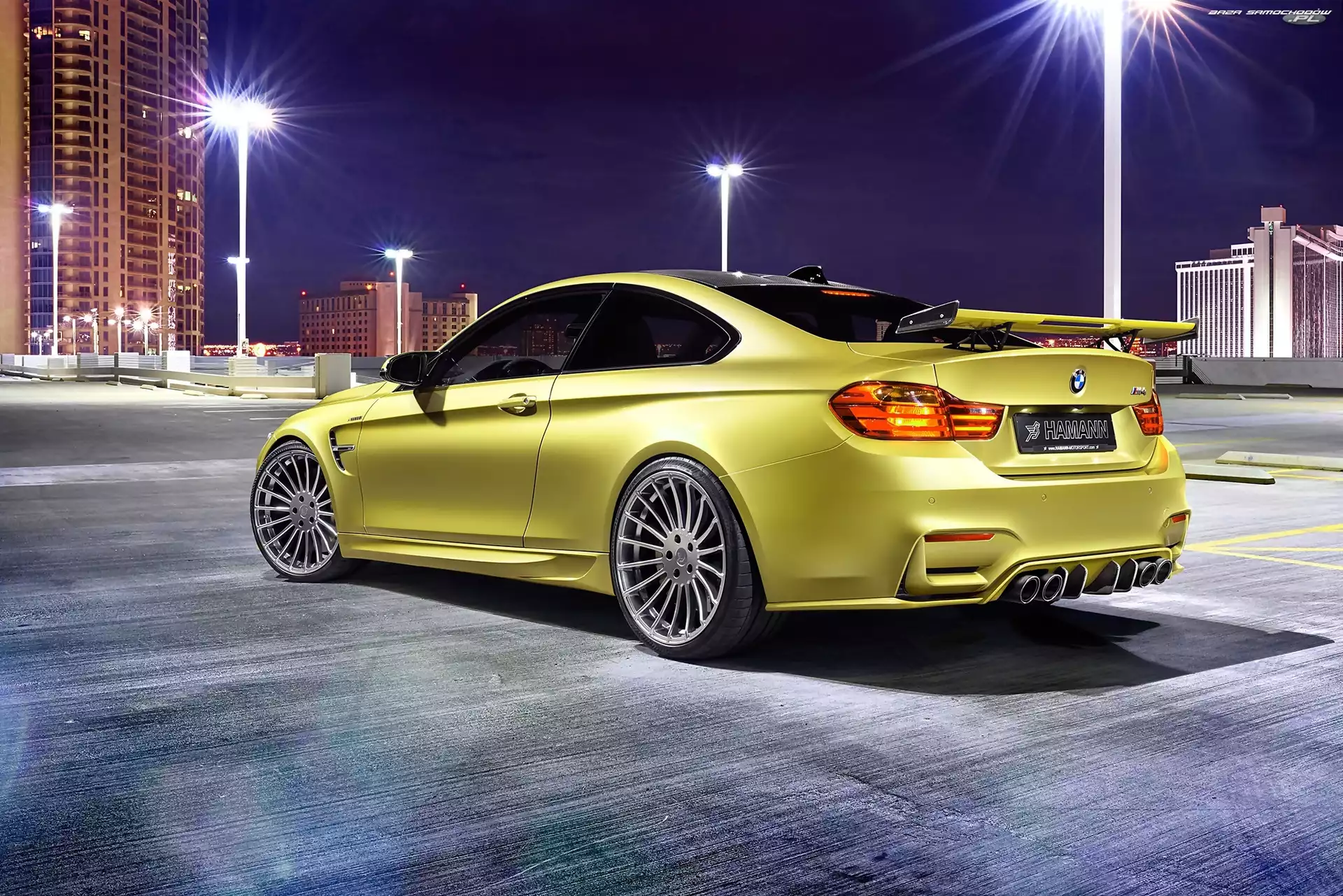 Noc, Miasto, M4, BMW Hamann, F82