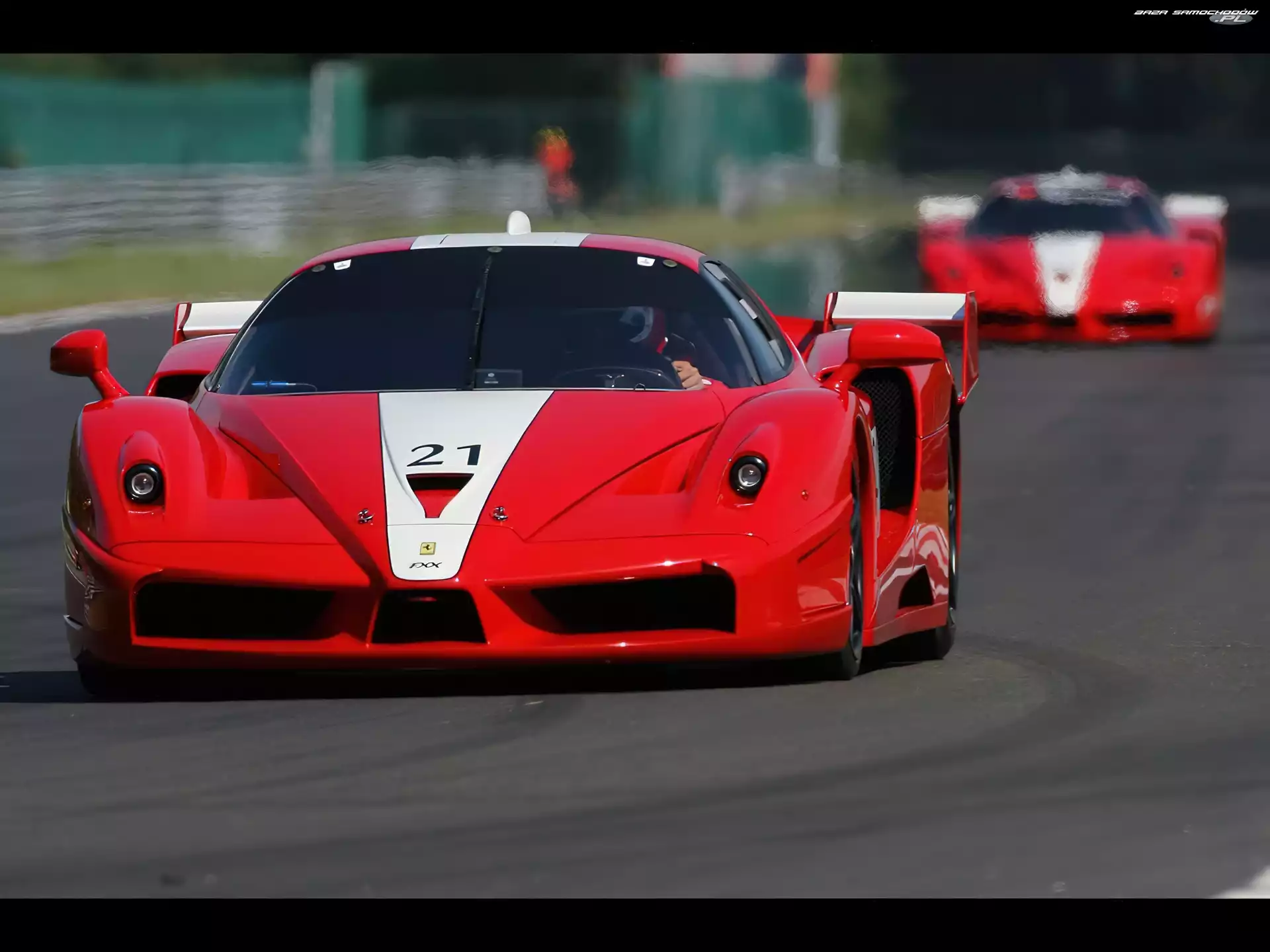 Ferrari FXX, Numer, Spaliny, Startowy