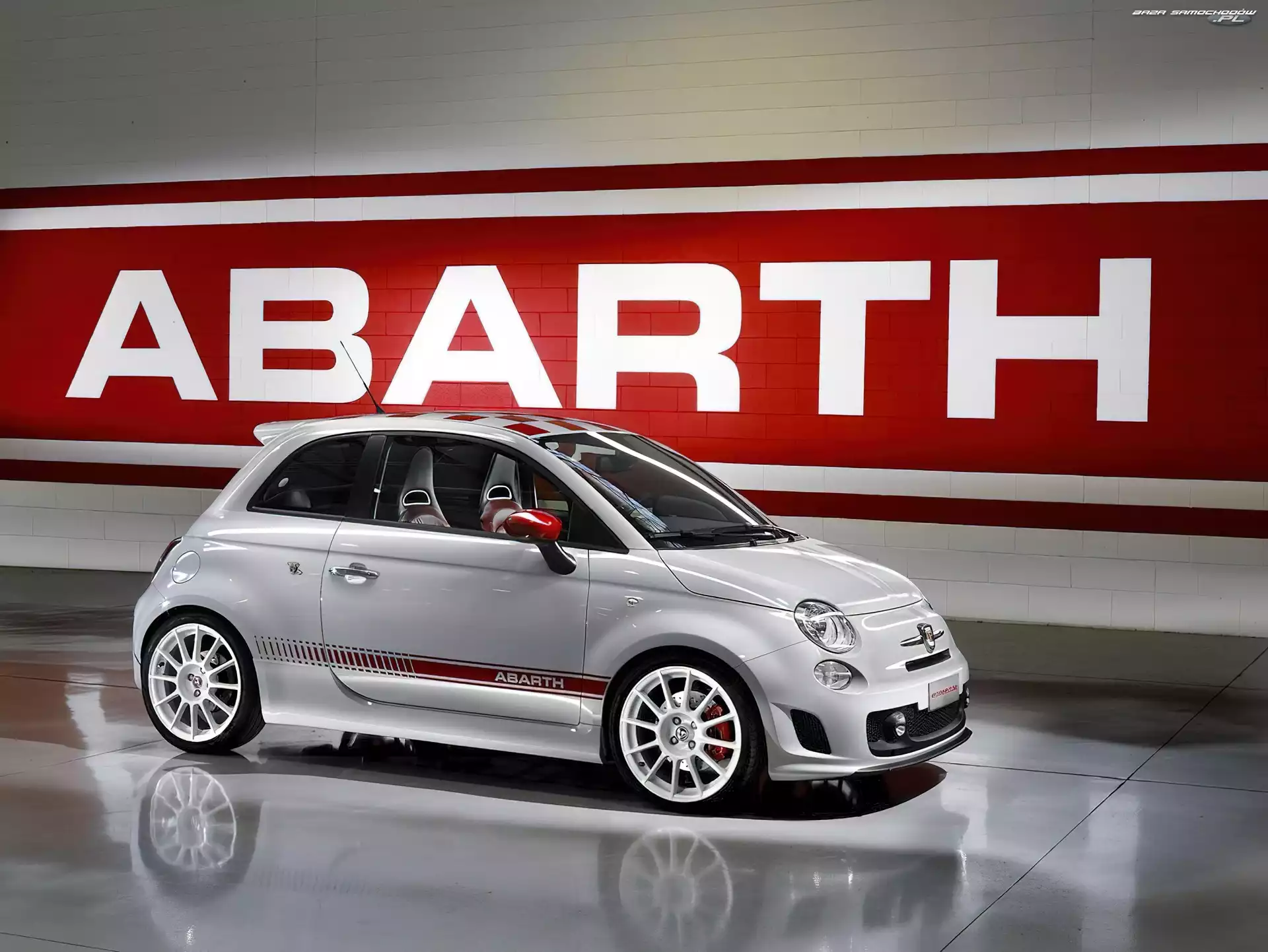 Obniżony, Fotele, Abarth 500, Sportowe