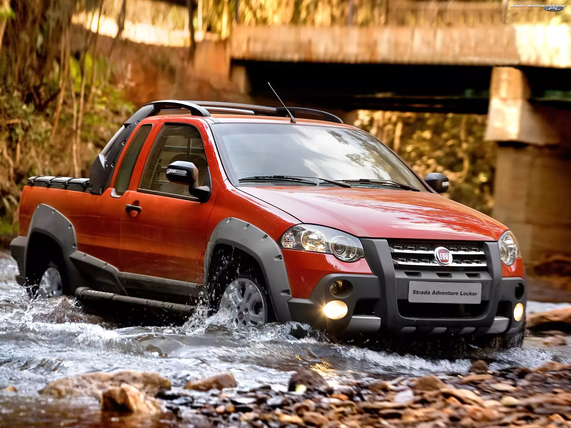 Offroad, Przeprawa, Fiat Strada