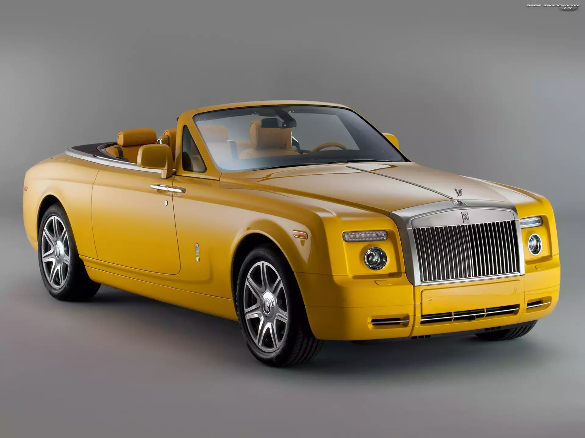 2011, Żółty, Rolls-Royce Phantom Drophead Coupe