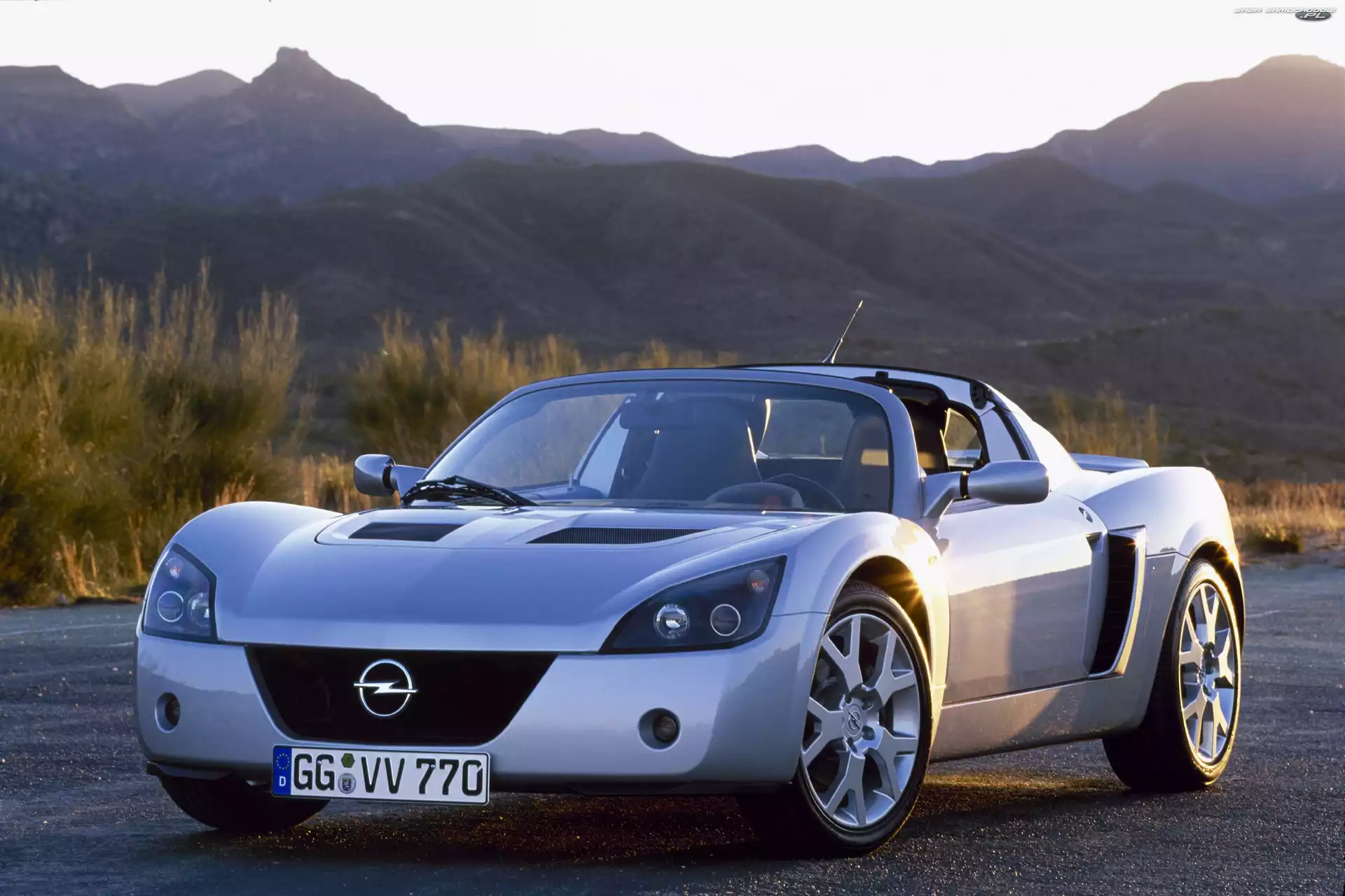 Srebrny, Opel Speedster