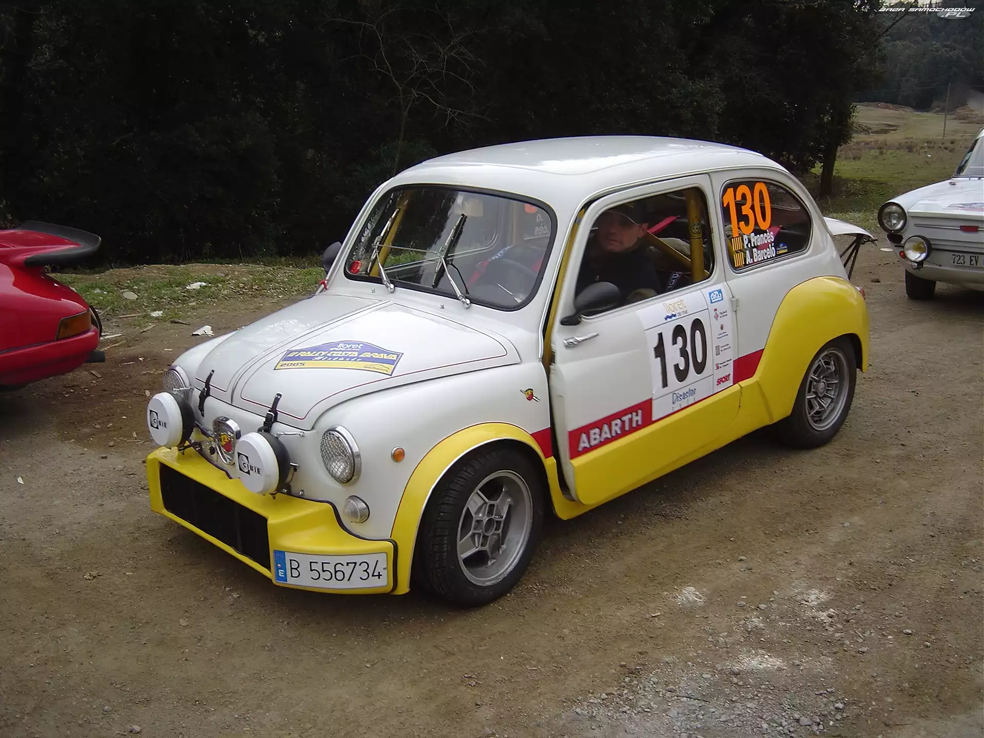 Opony, Fiat 500, Zderzak