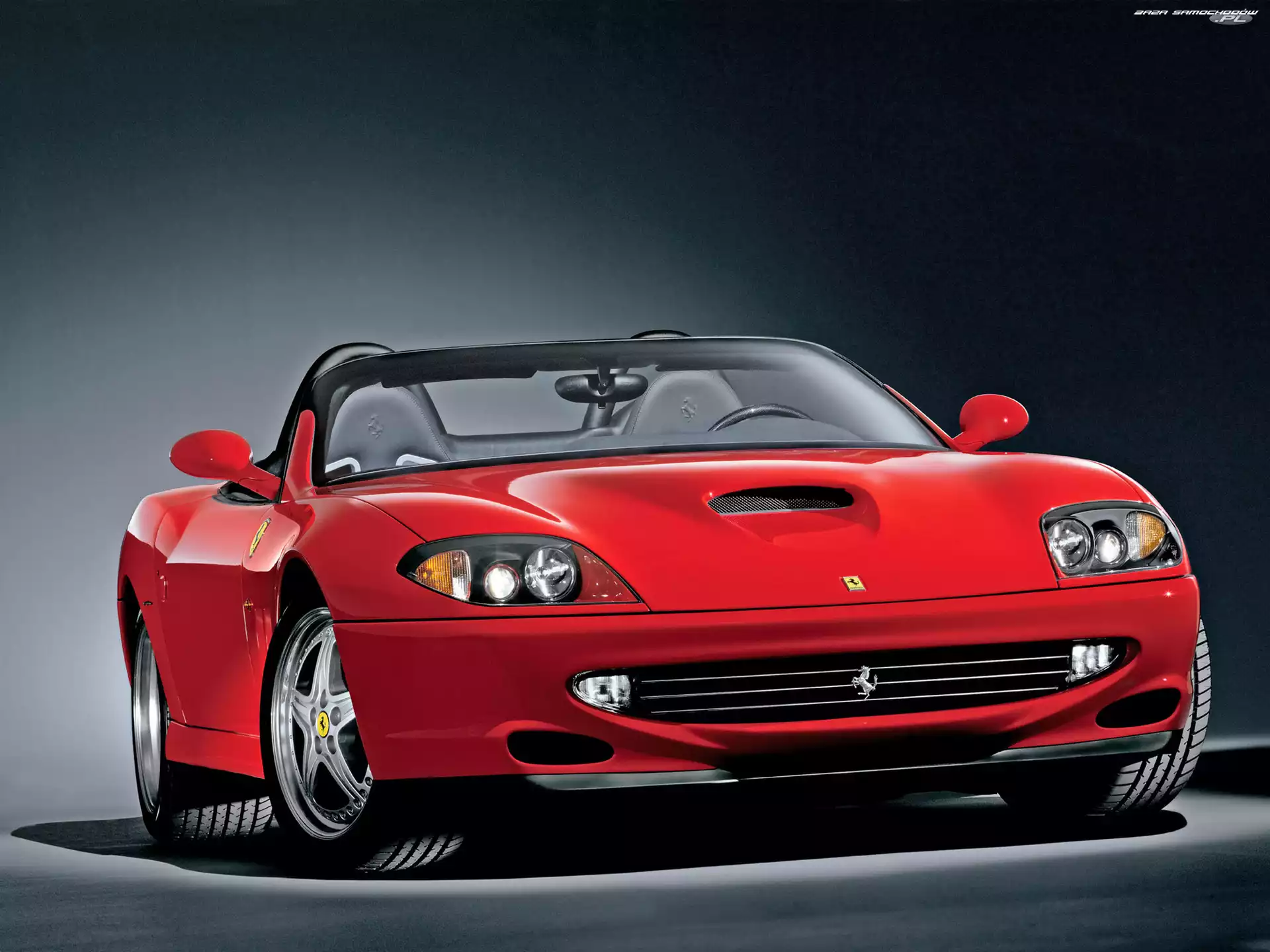 Opony, Ferrari 550, Alufelgi